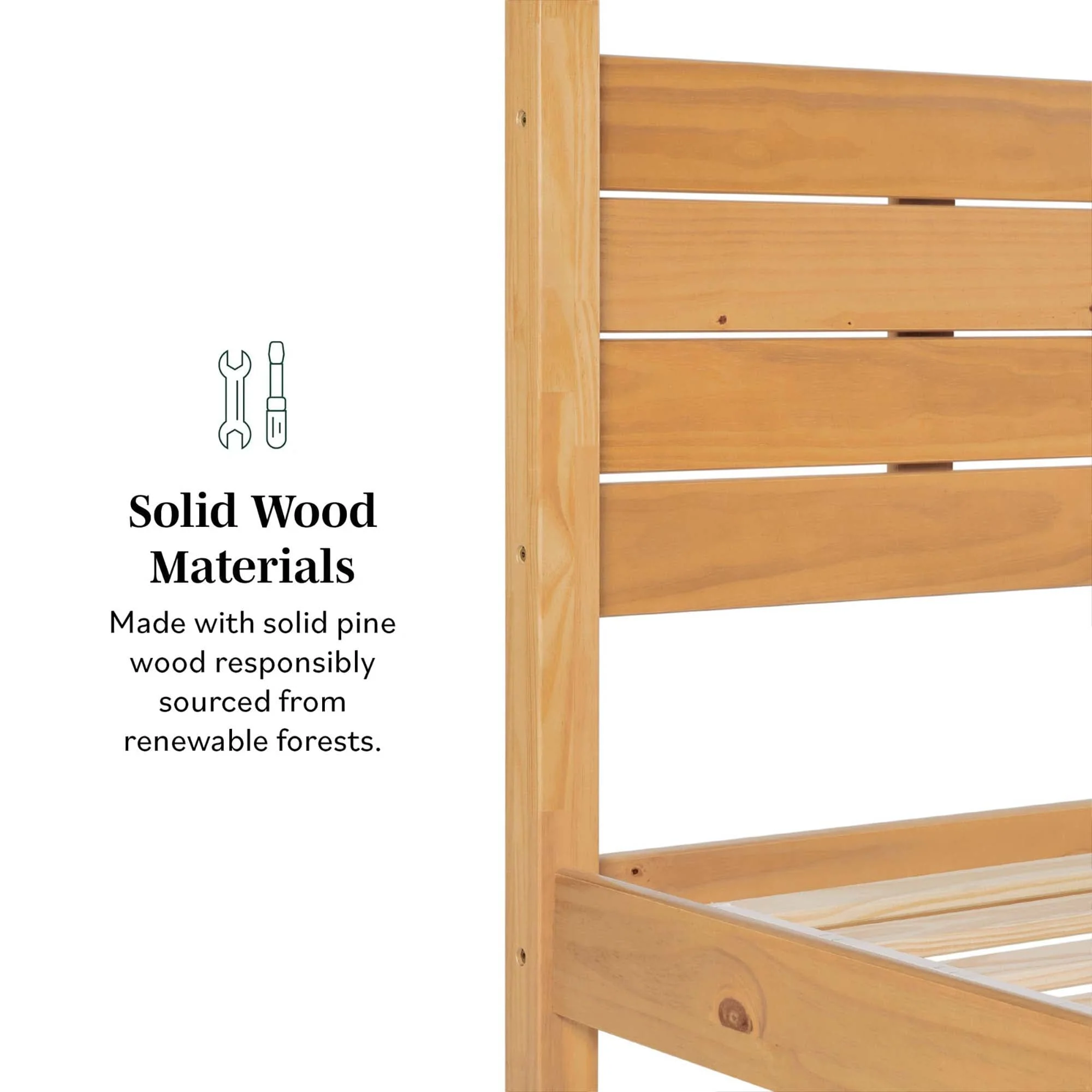 Isla Solid Wood Canopy Bedframe Collection - Image 8