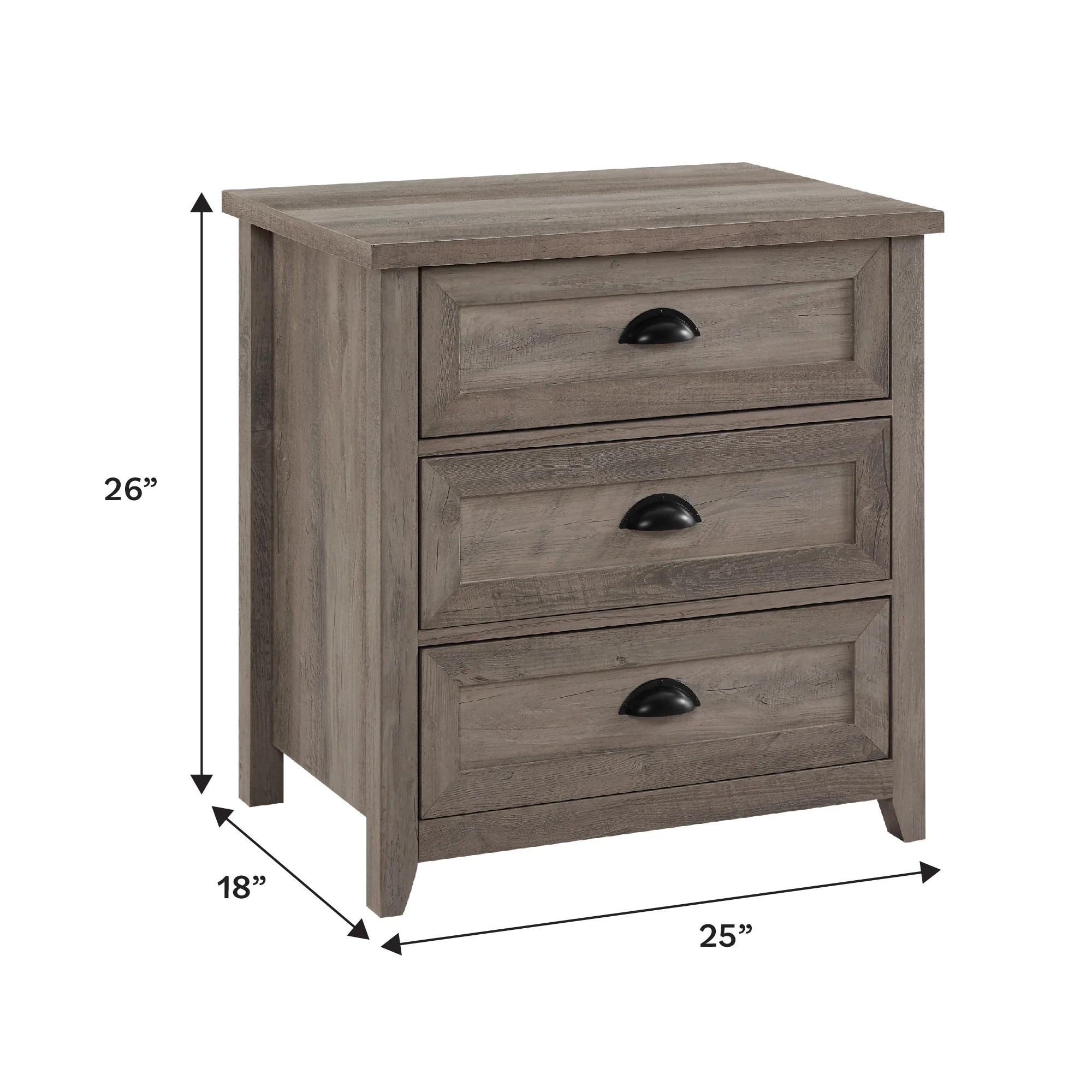 Odette Transitional Farmhouse Nightstand - Image 6