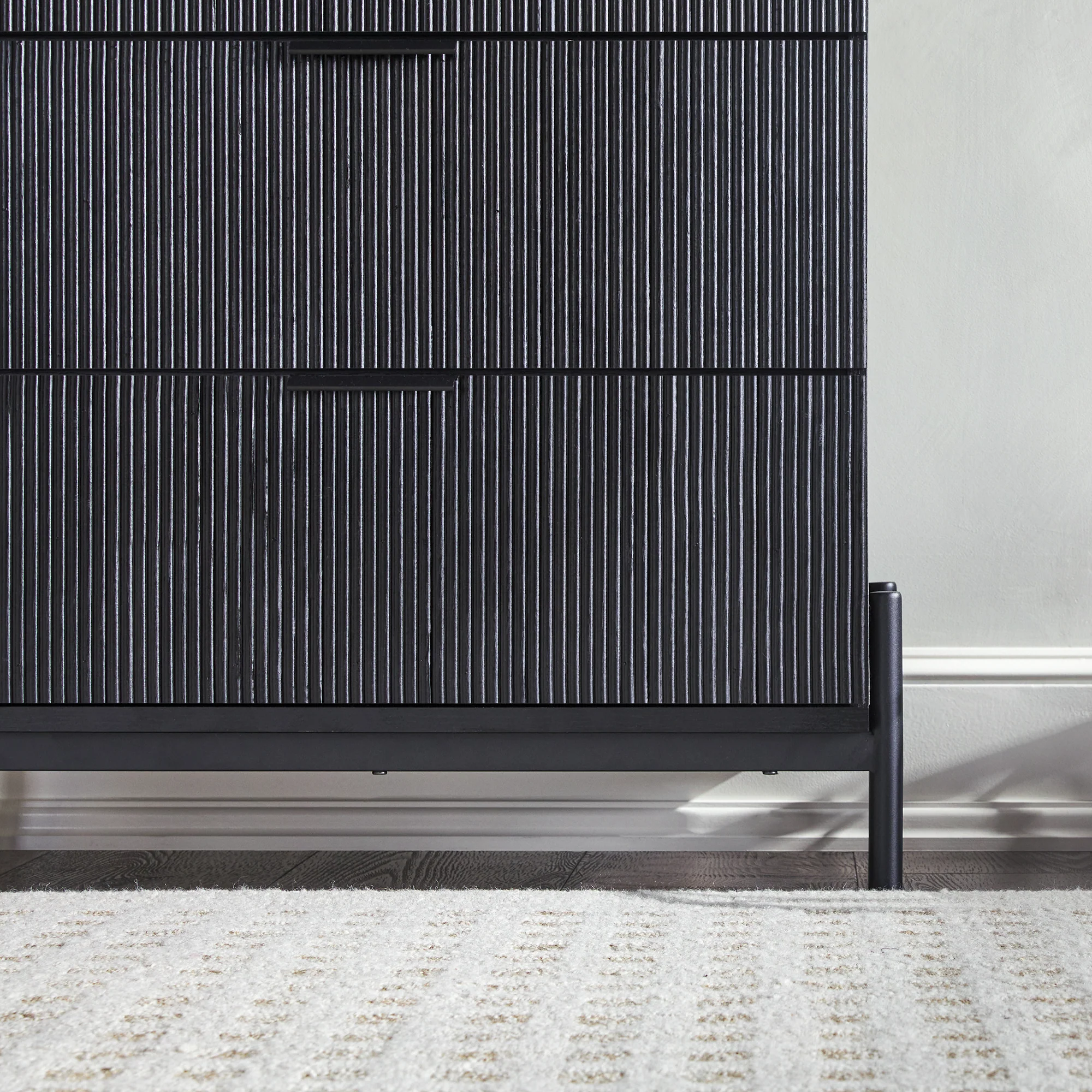 Paris Modern Scandinavian Reeded Chest - Image 14