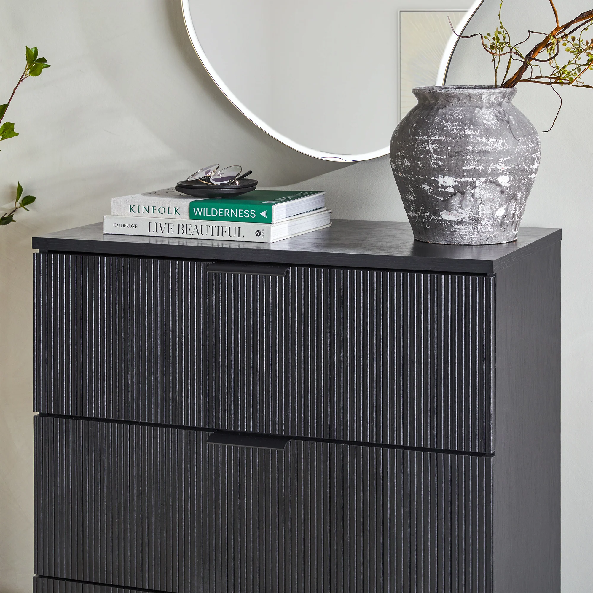 Paris Modern Scandinavian Reeded Chest - Image 15