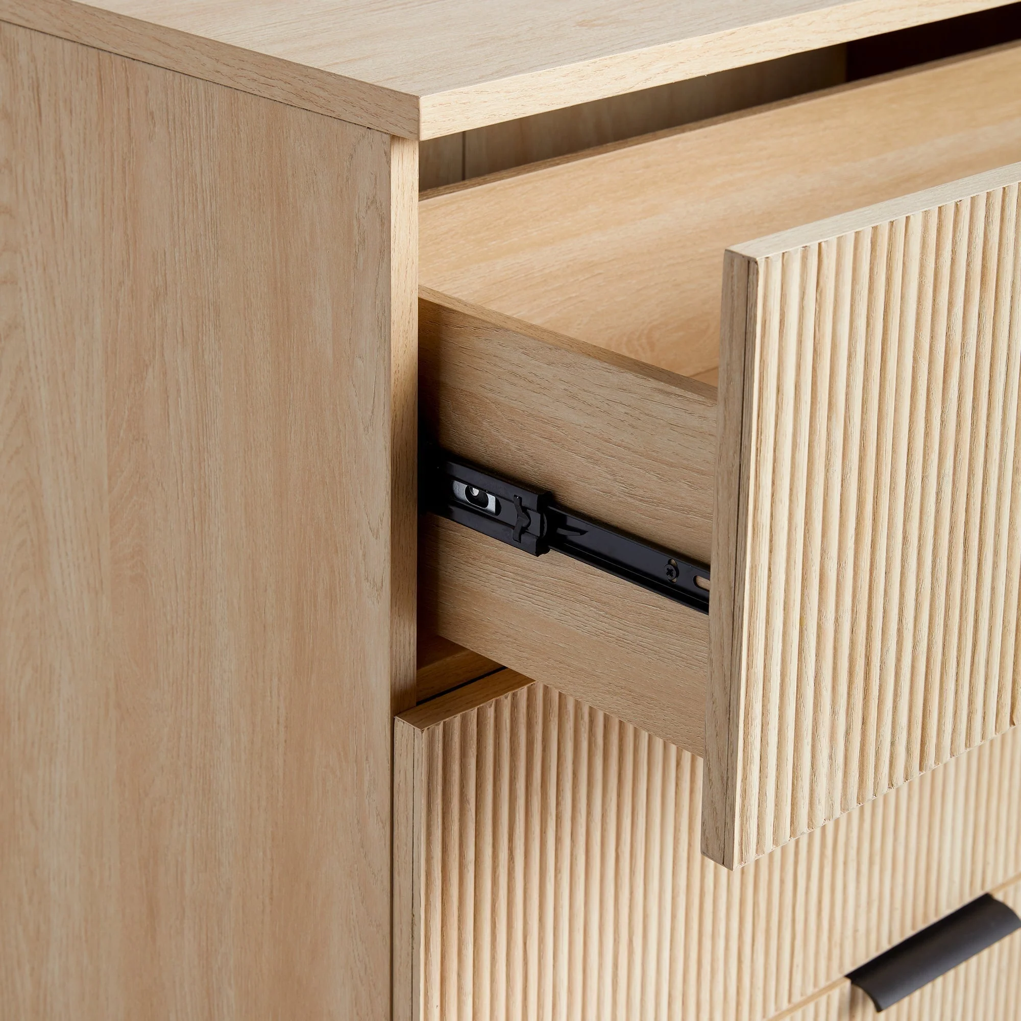 Paris Modern Scandinavian Reeded Chest - Image 7