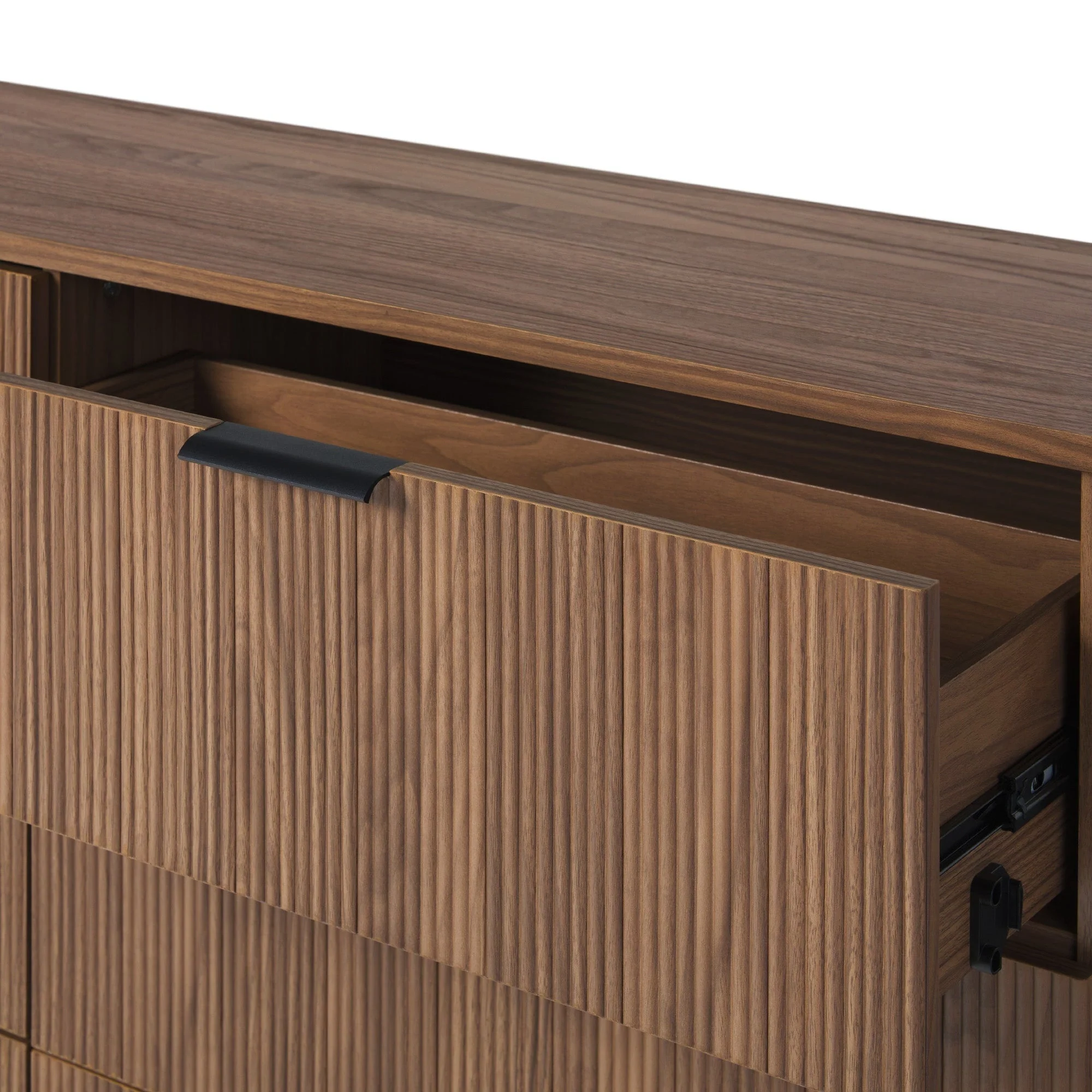 Paris Modern Scandinavian Reeded Dresser - Image 10