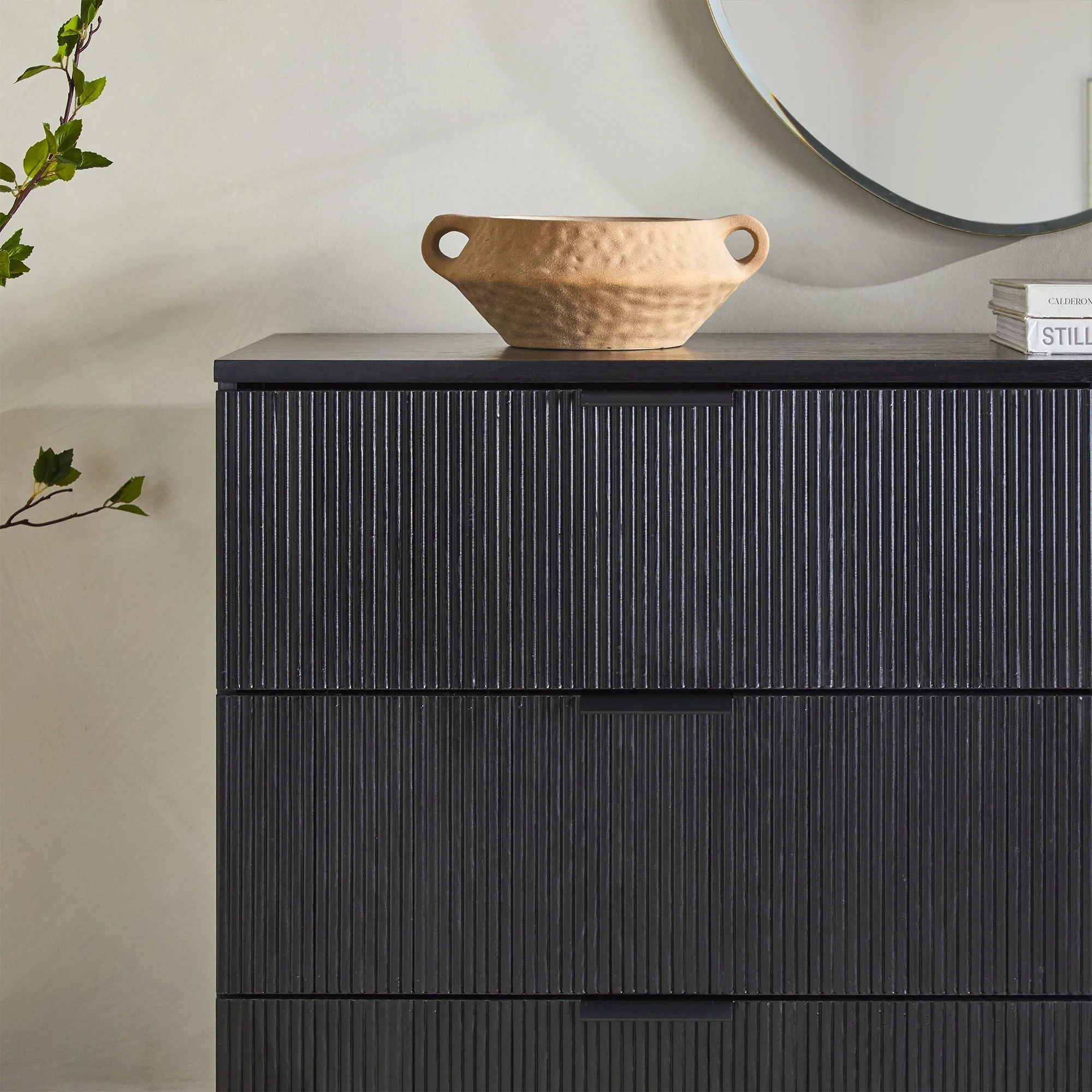 Paris Modern Scandinavian Reeded Dresser - Image 13