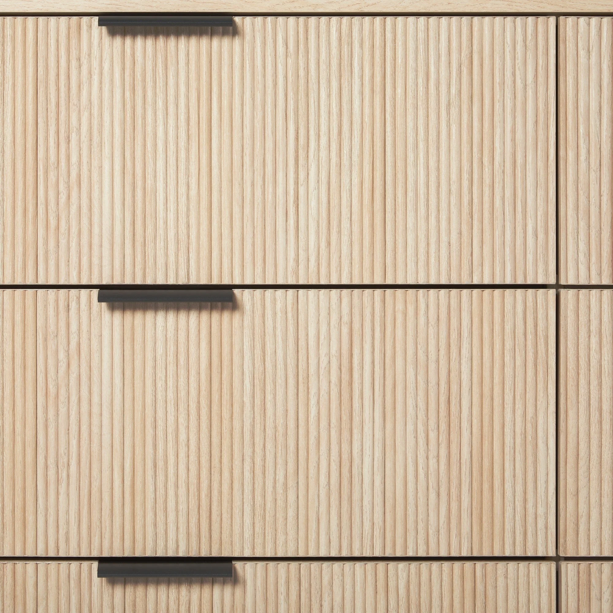 Paris Modern Scandinavian Reeded Dresser - Image 6