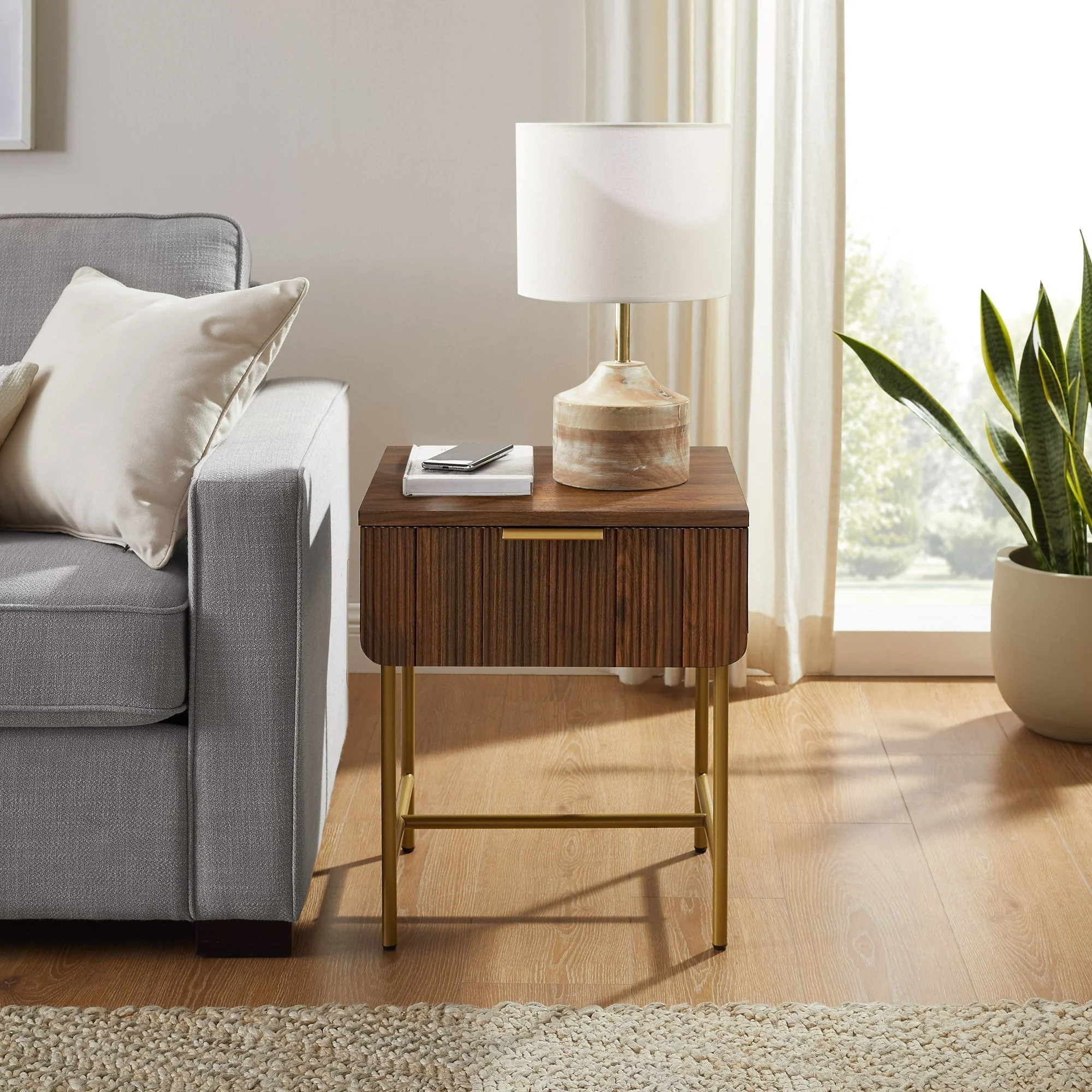 Reema Scandinavian Side Table - Image 3