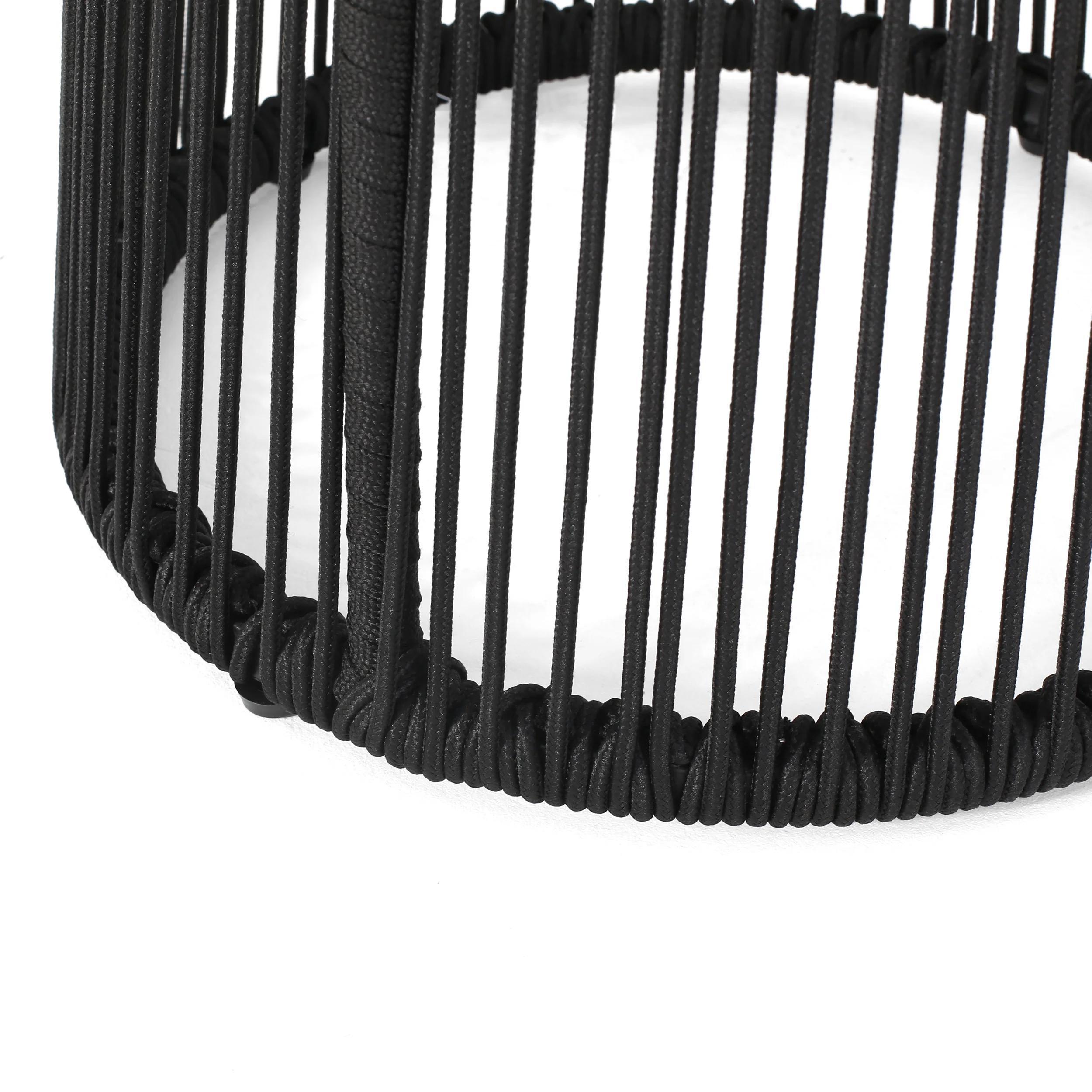 Walker Edison | Rope Weaving Design Outdoor Side Table - Image 9