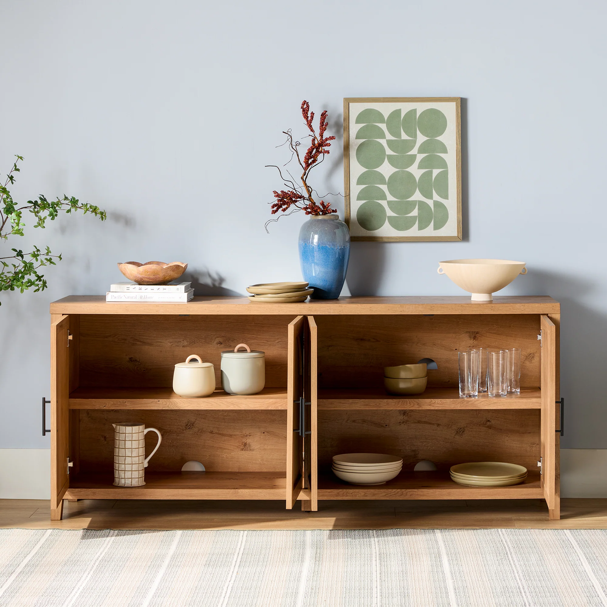 Sasha Modern Reeded Sideboard / TV Stand - Image 19