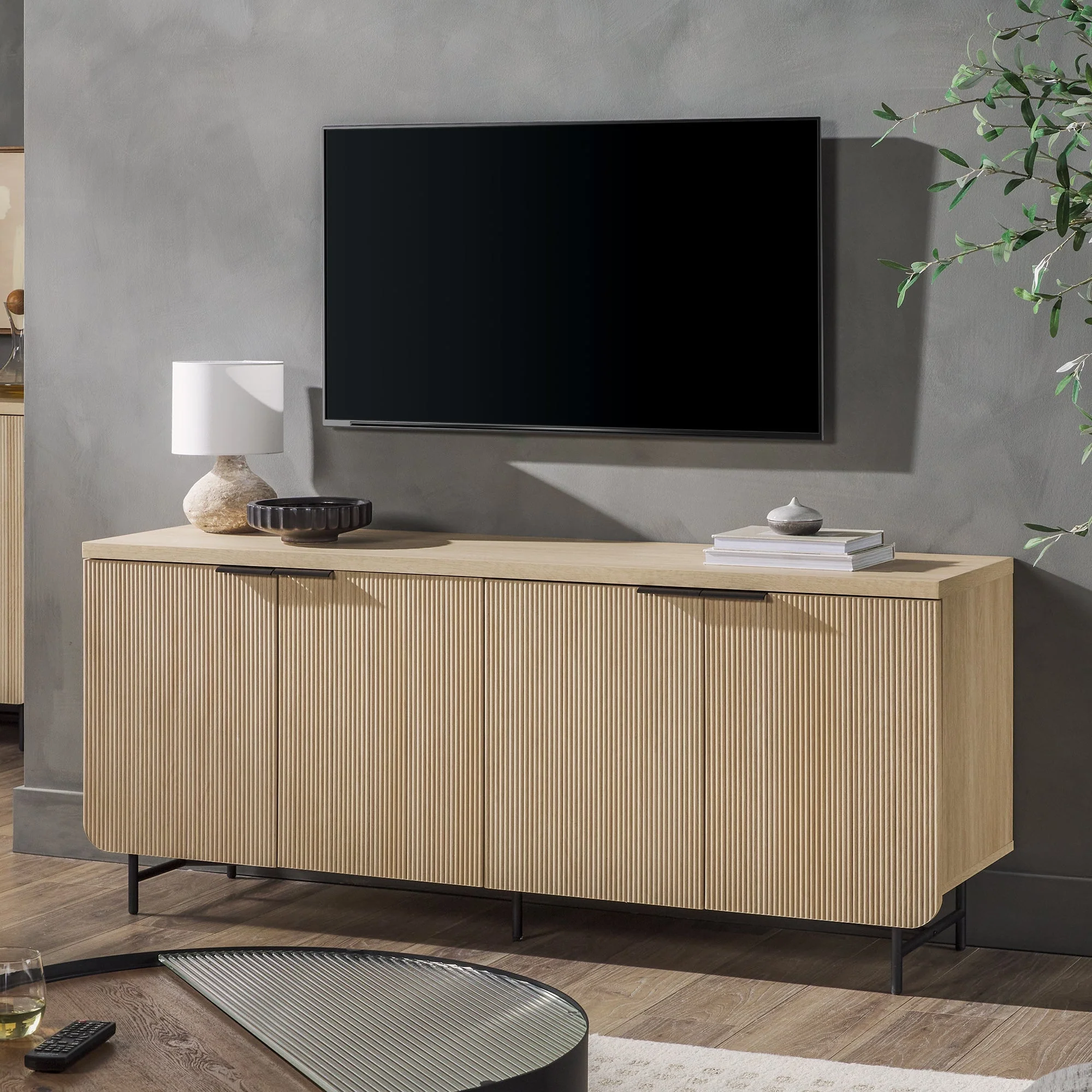 Reema Scandinavian Sideboard & TV Stand - Image 4