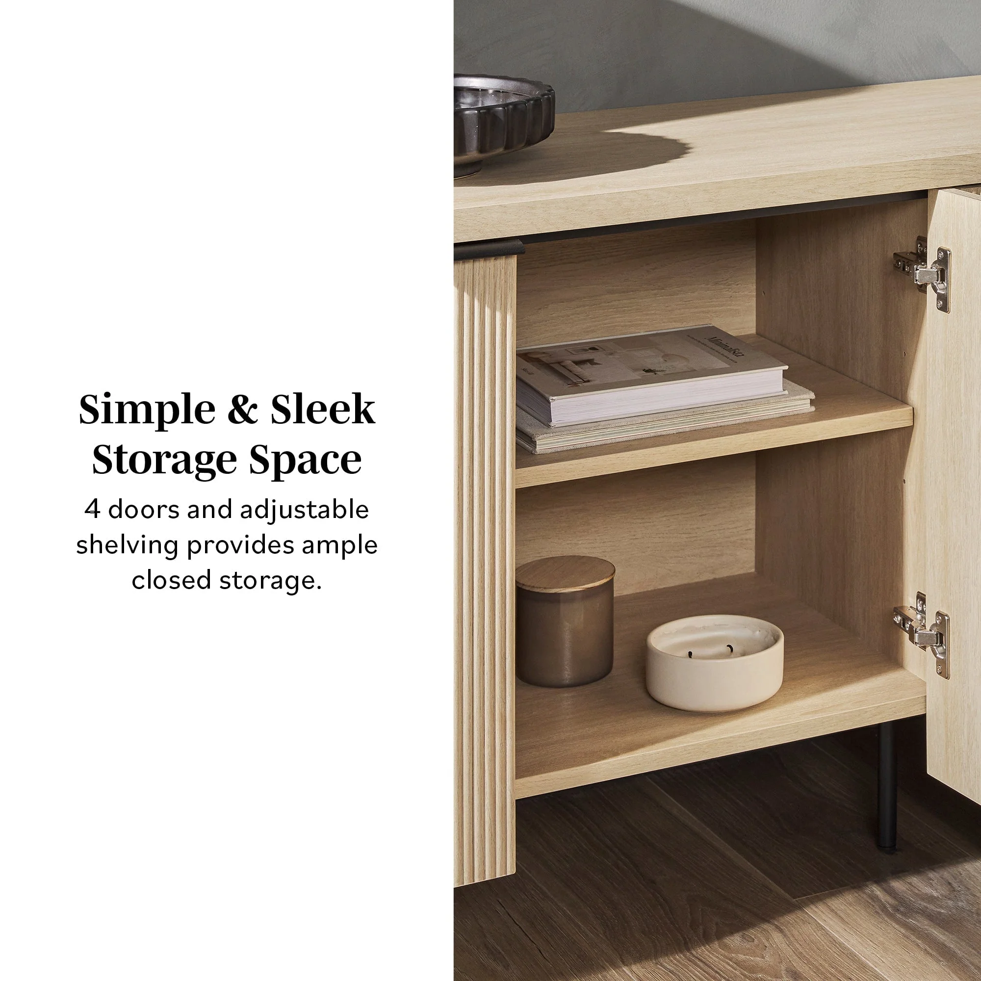 Reema Scandinavian Sideboard & TV Stand - Image 5