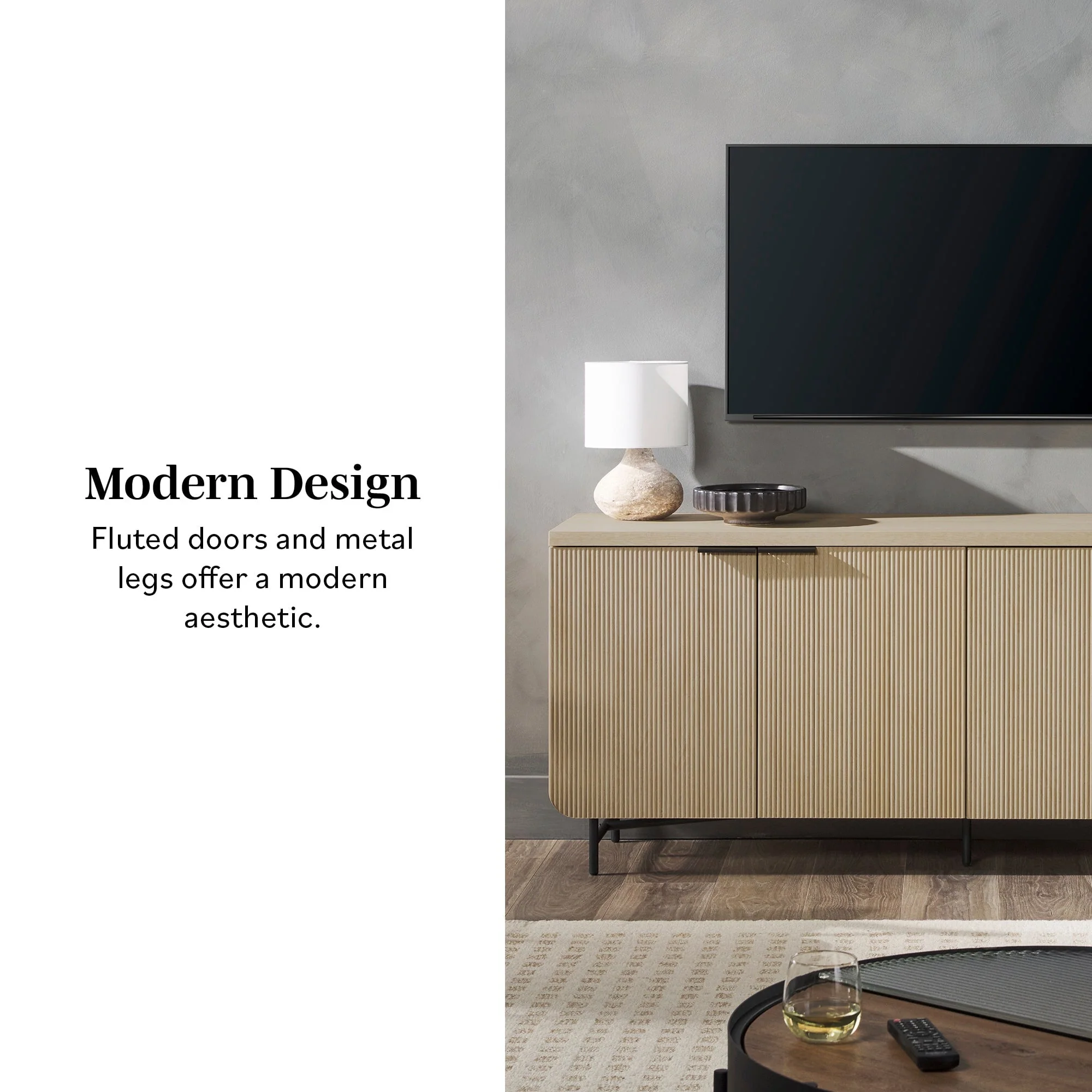 Reema Scandinavian Sideboard & TV Stand - Image 6