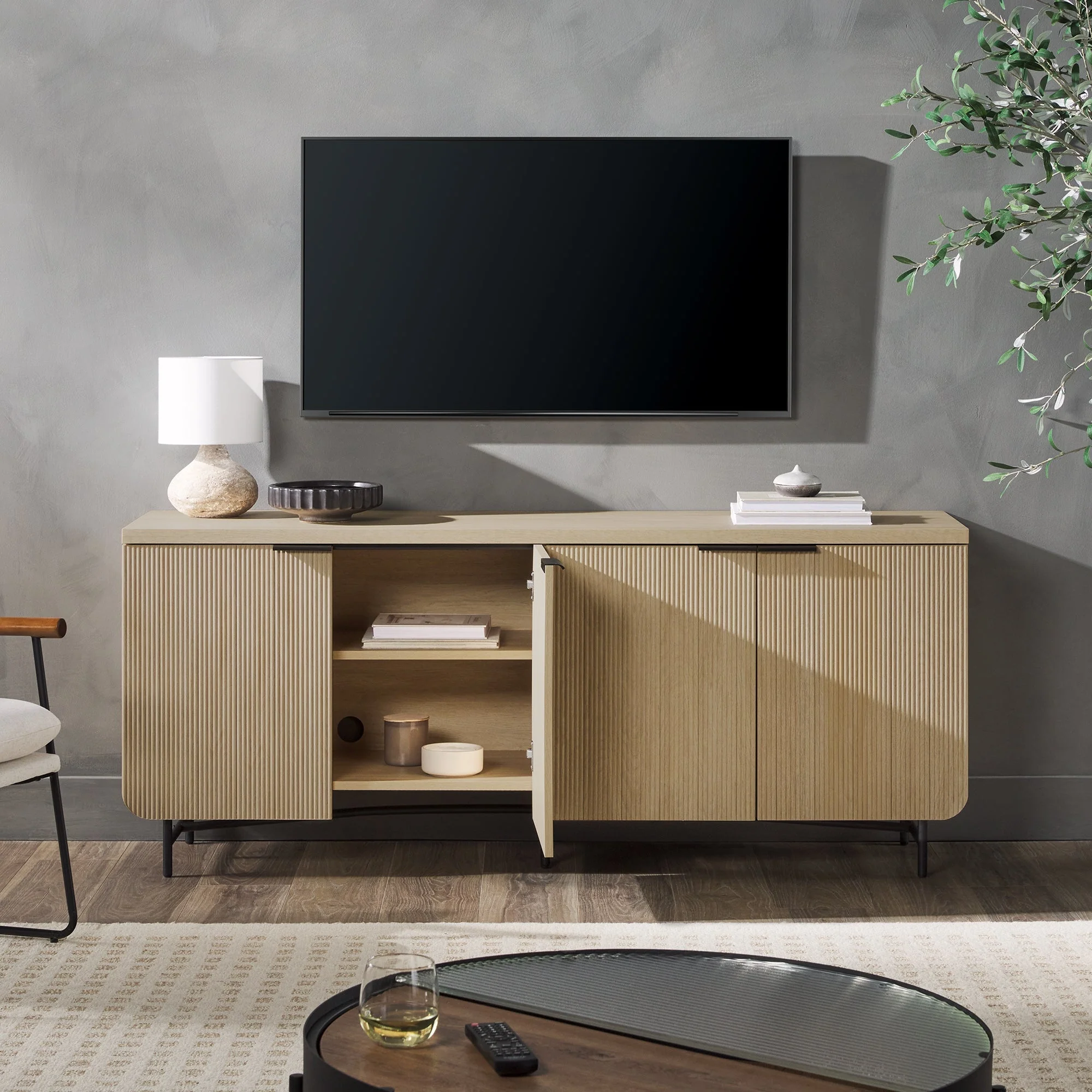 Reema Scandinavian Sideboard & TV Stand - Image 8
