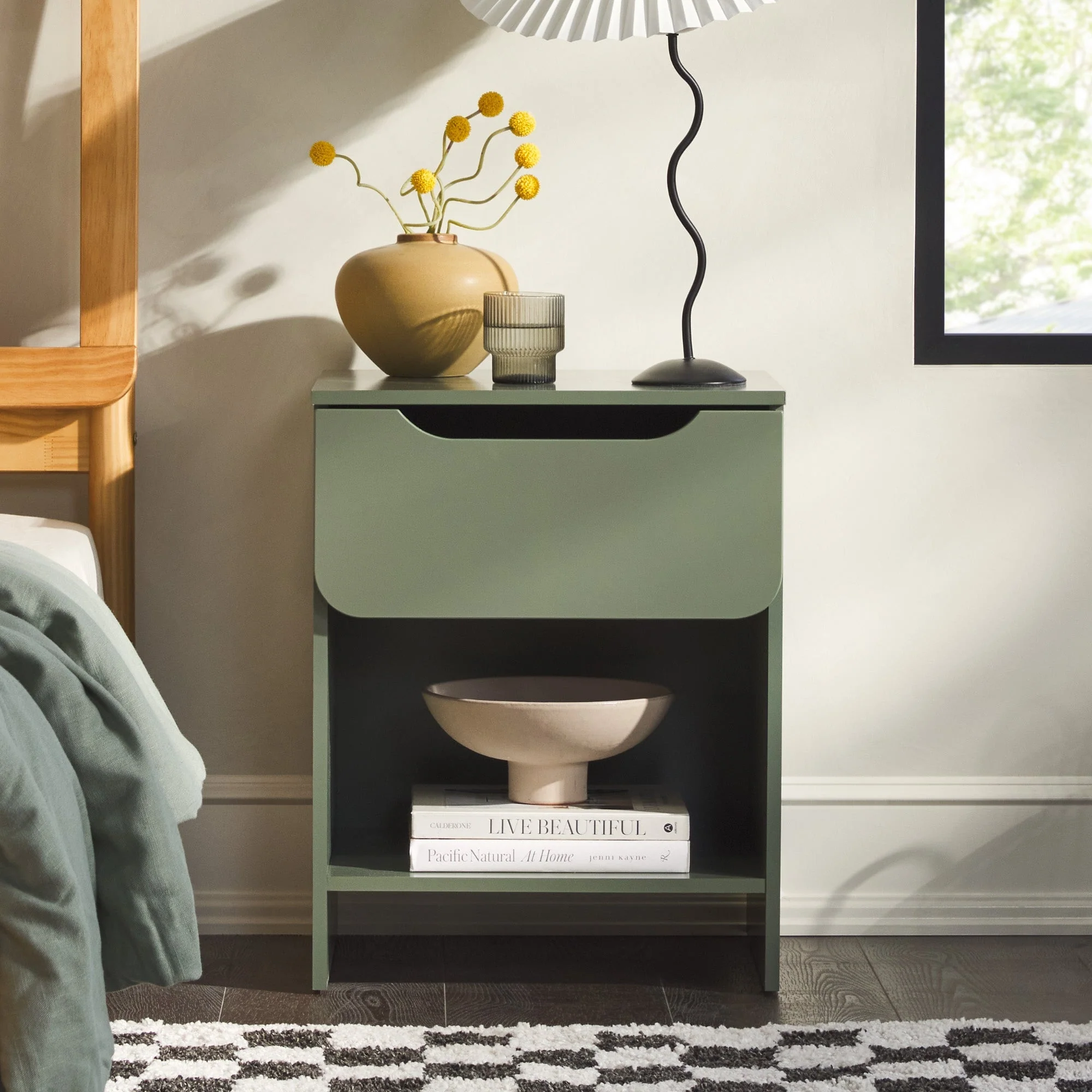 Domm Modern 1-Drawer Nightstand - Image 15