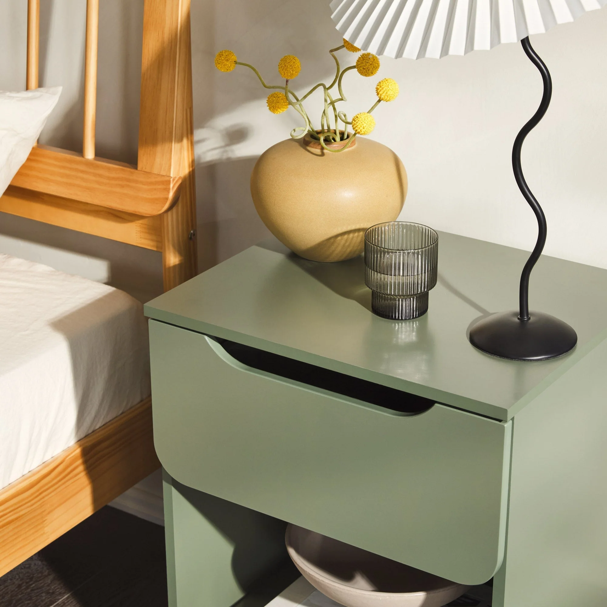 Domm Modern 1-Drawer Nightstand - Image 16