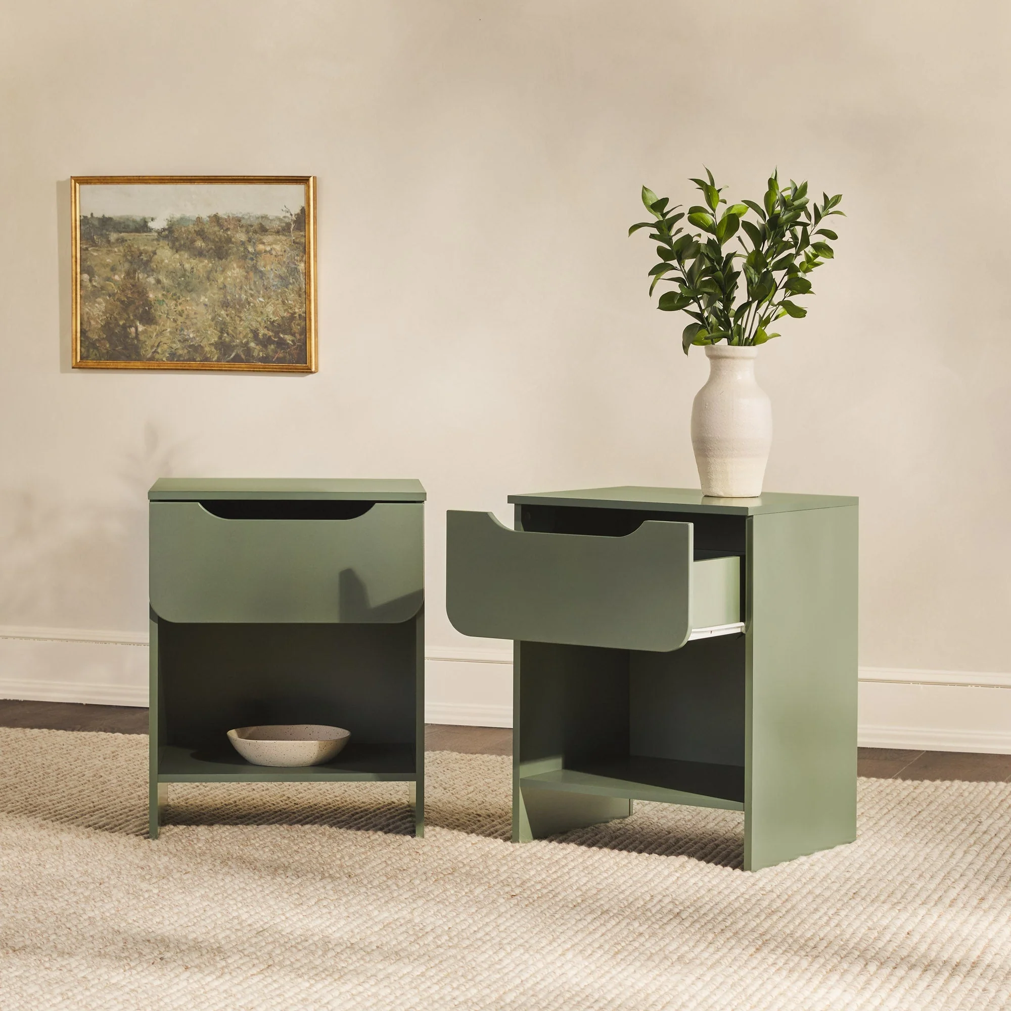 Domm Modern 1-Drawer Nightstand - Image 30