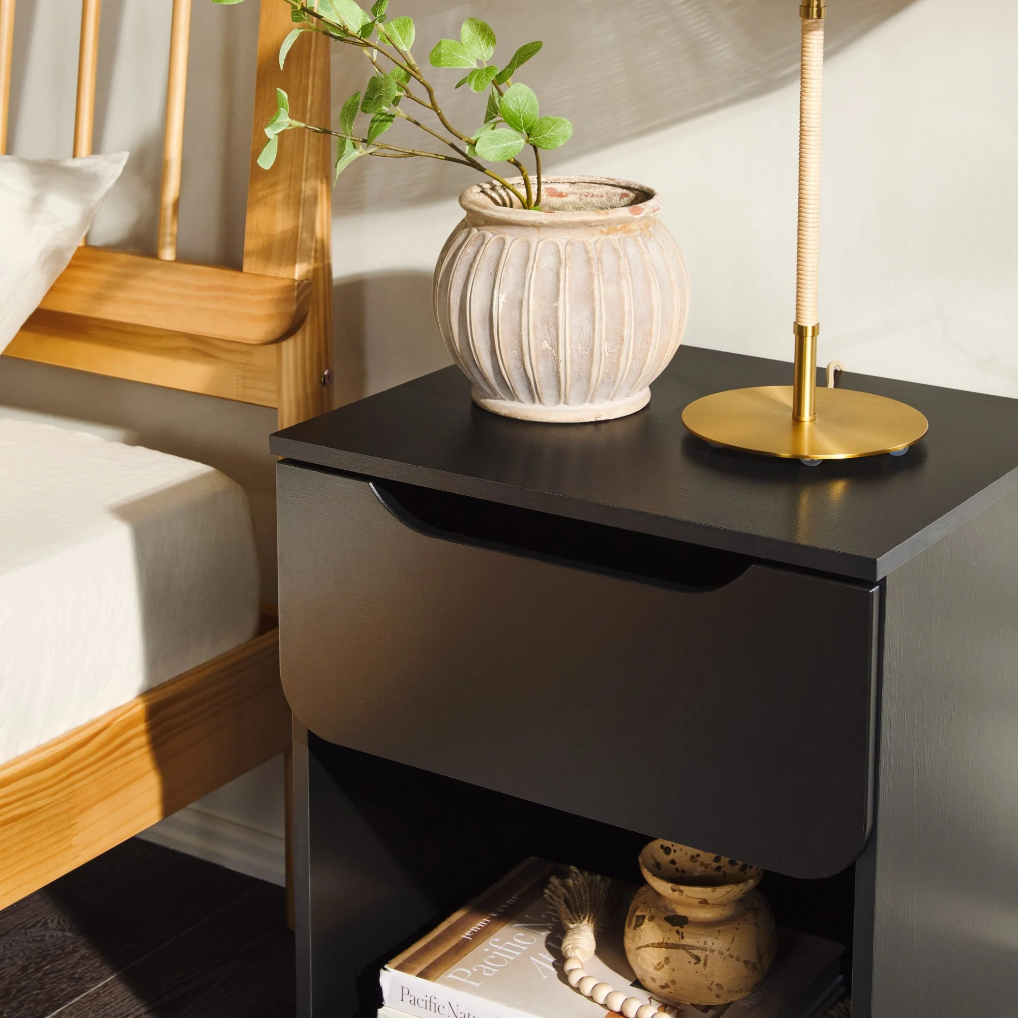 Domm Modern 1-Drawer Nightstand - Image 6
