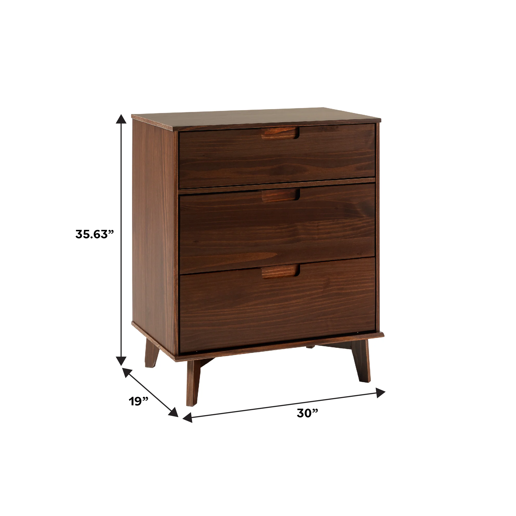 Sloane Mid Century Modern Solid Wood Dresser - Image 25