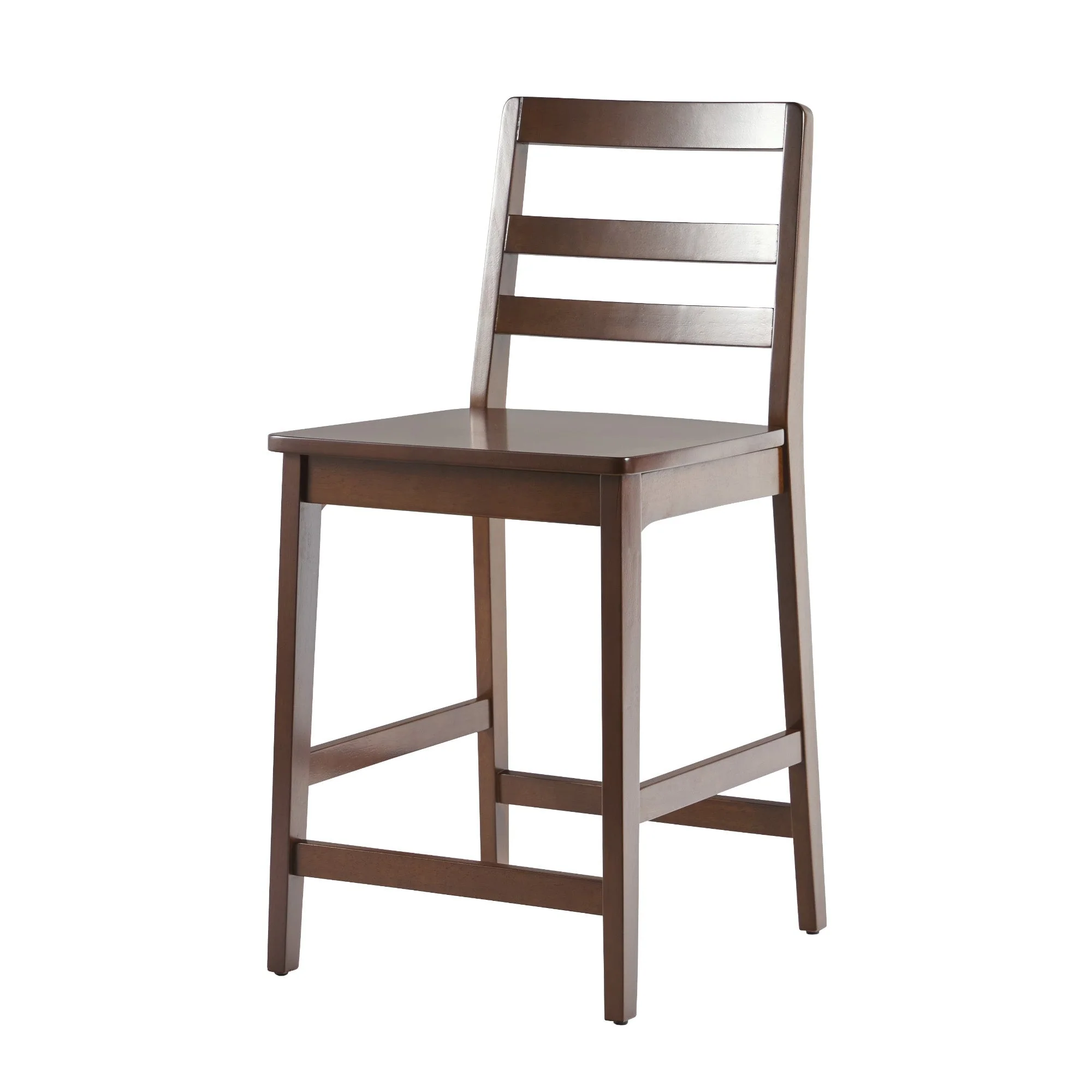 Erekson Solid Wood Ladder Back Bar Stool, Set of 2 - Image 9