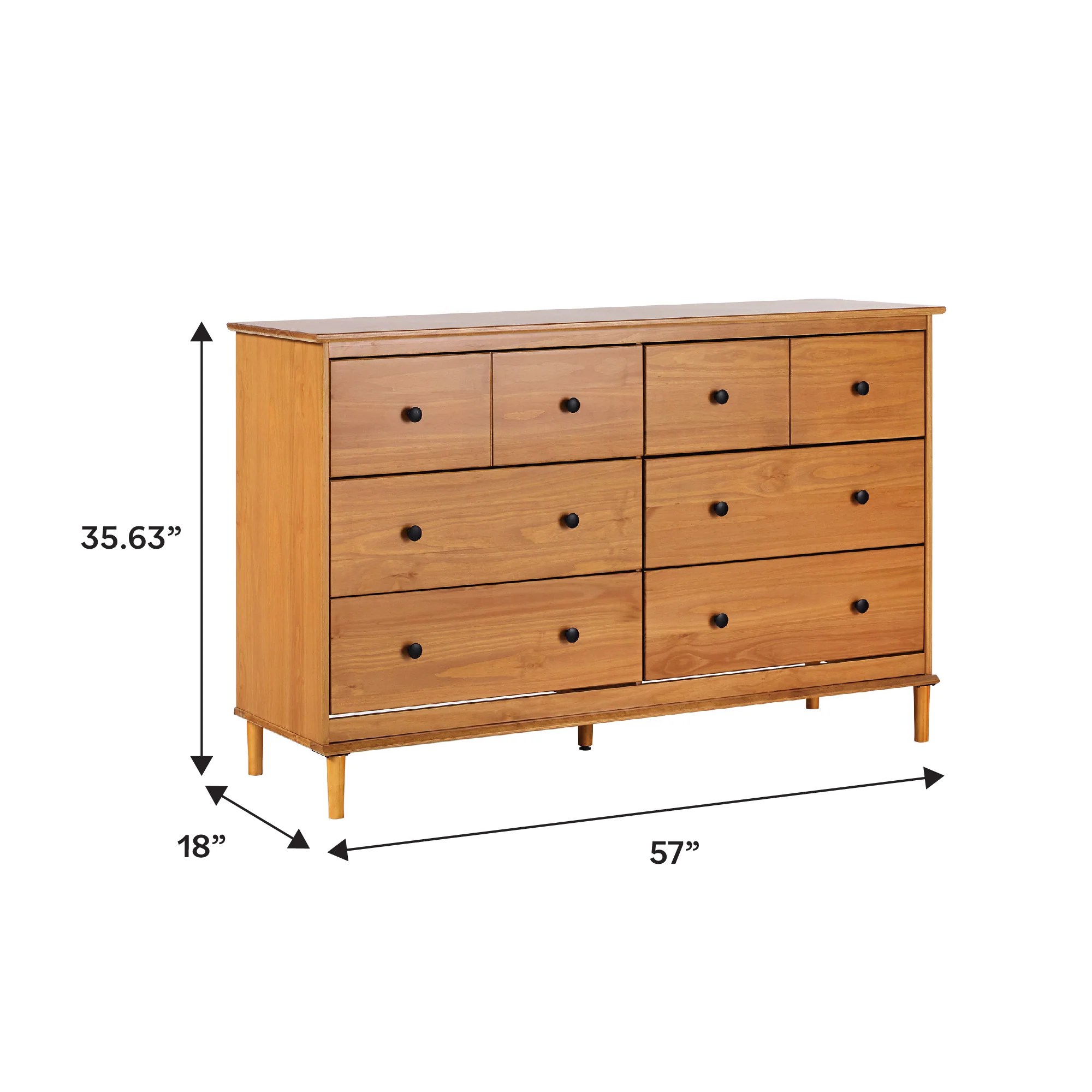 Spencer Solid Wood Transitional Dresser - Image 10