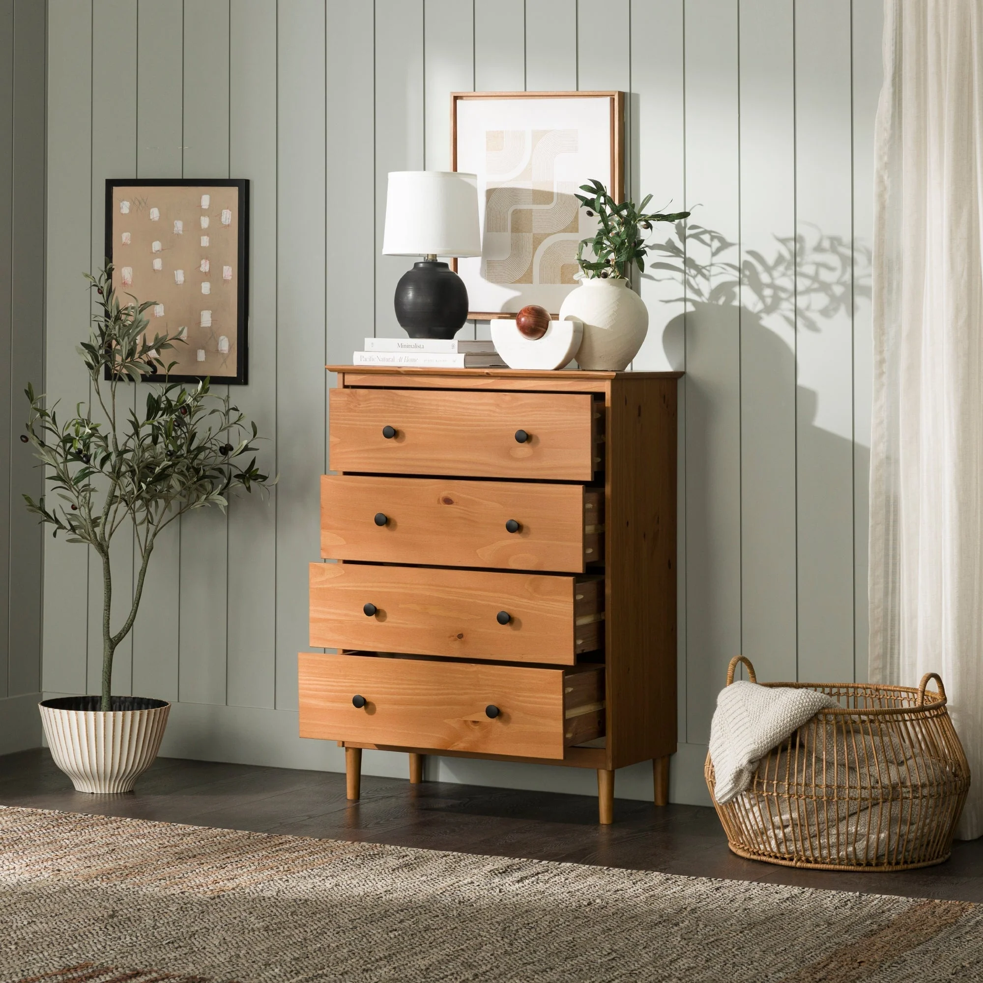 Spencer Solid Wood Transitional Dresser - Image 14