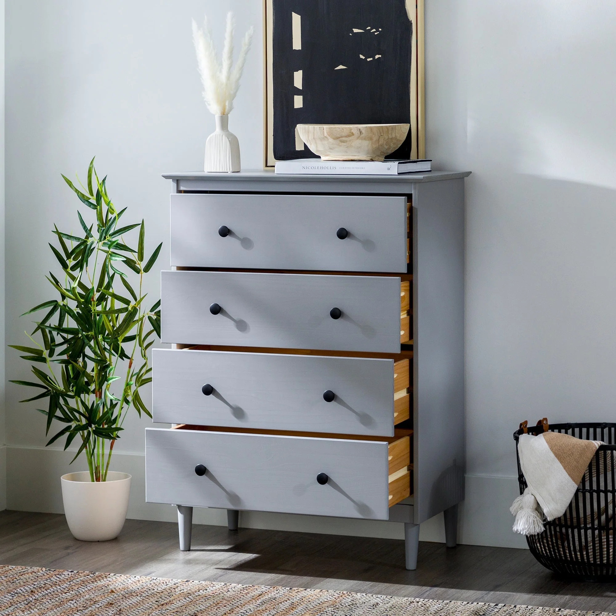 Spencer Solid Wood Transitional Dresser - Image 28