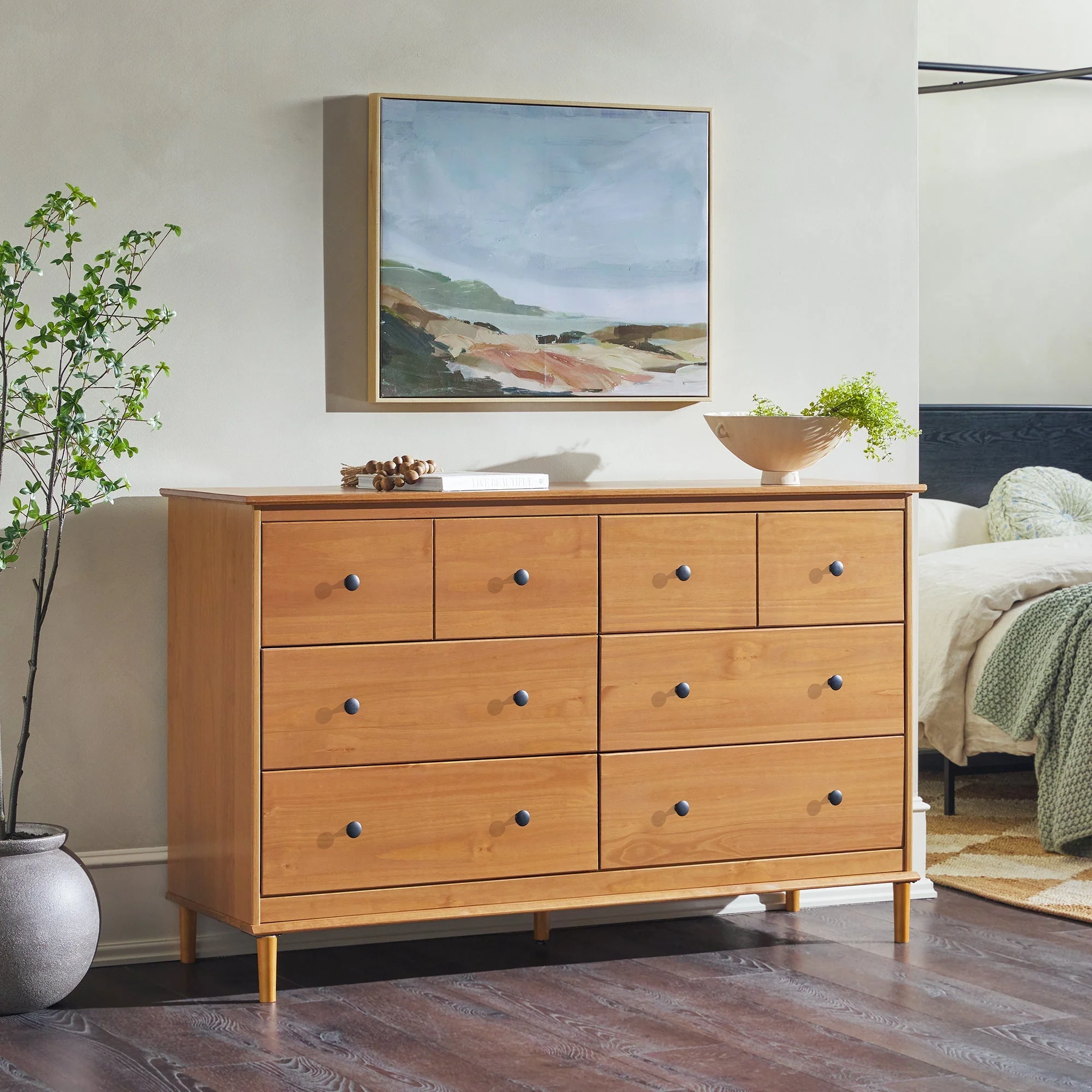 Spencer Solid Wood Transitional Dresser - Image 3