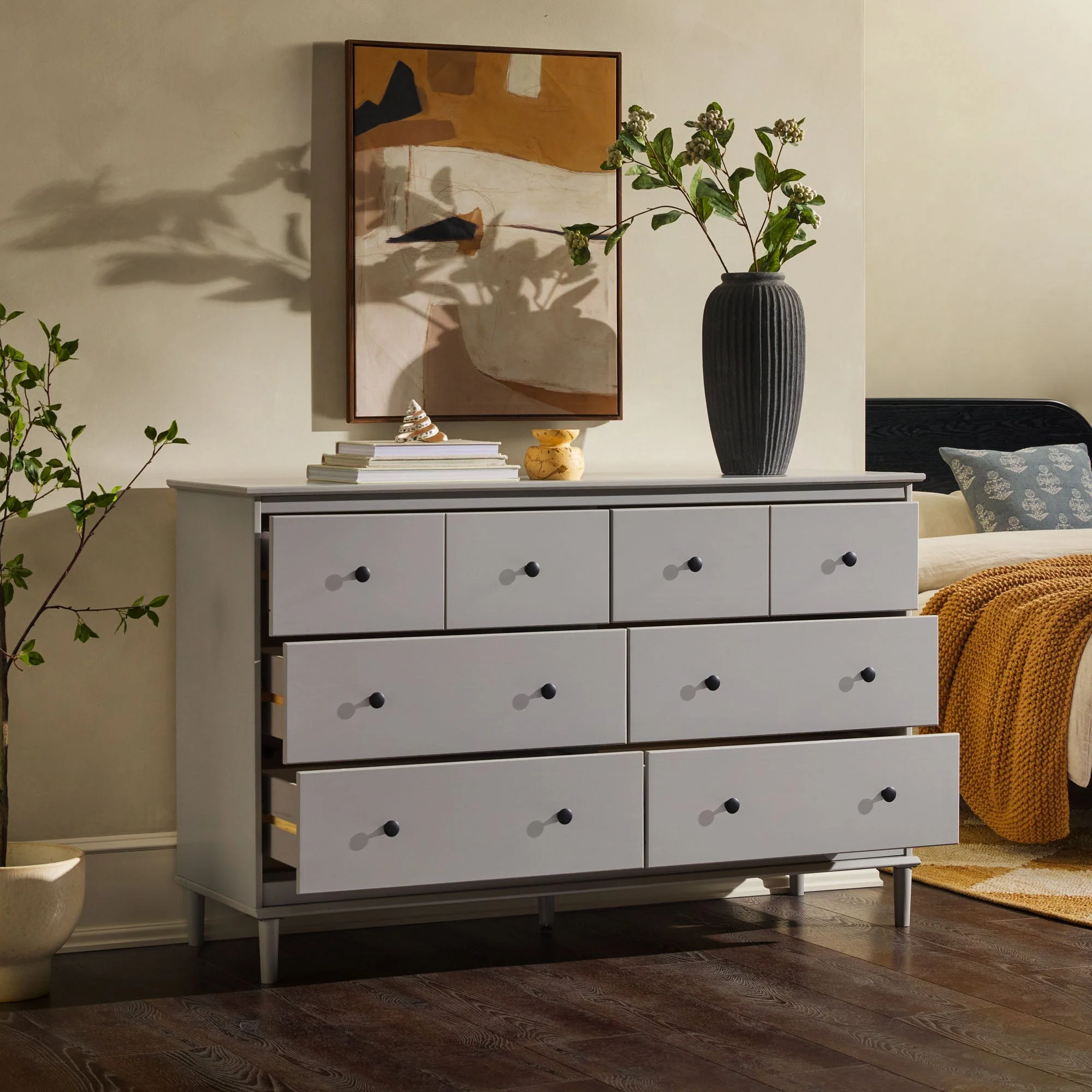 Spencer Solid Wood Transitional Dresser - Image 35