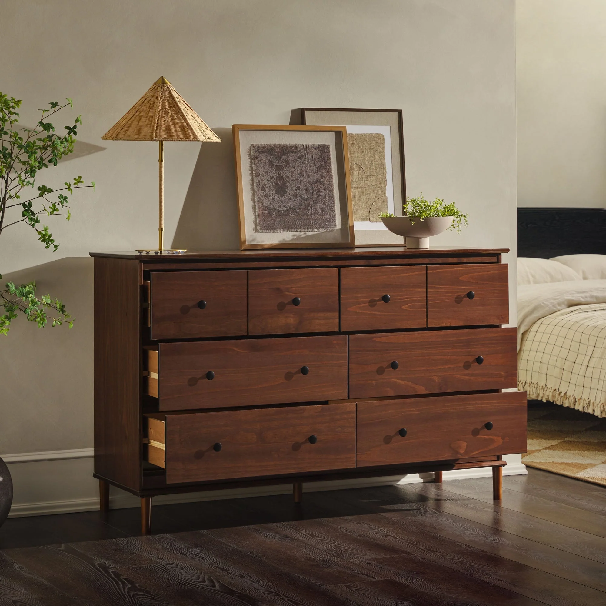 Spencer Solid Wood Transitional Dresser - Image 9