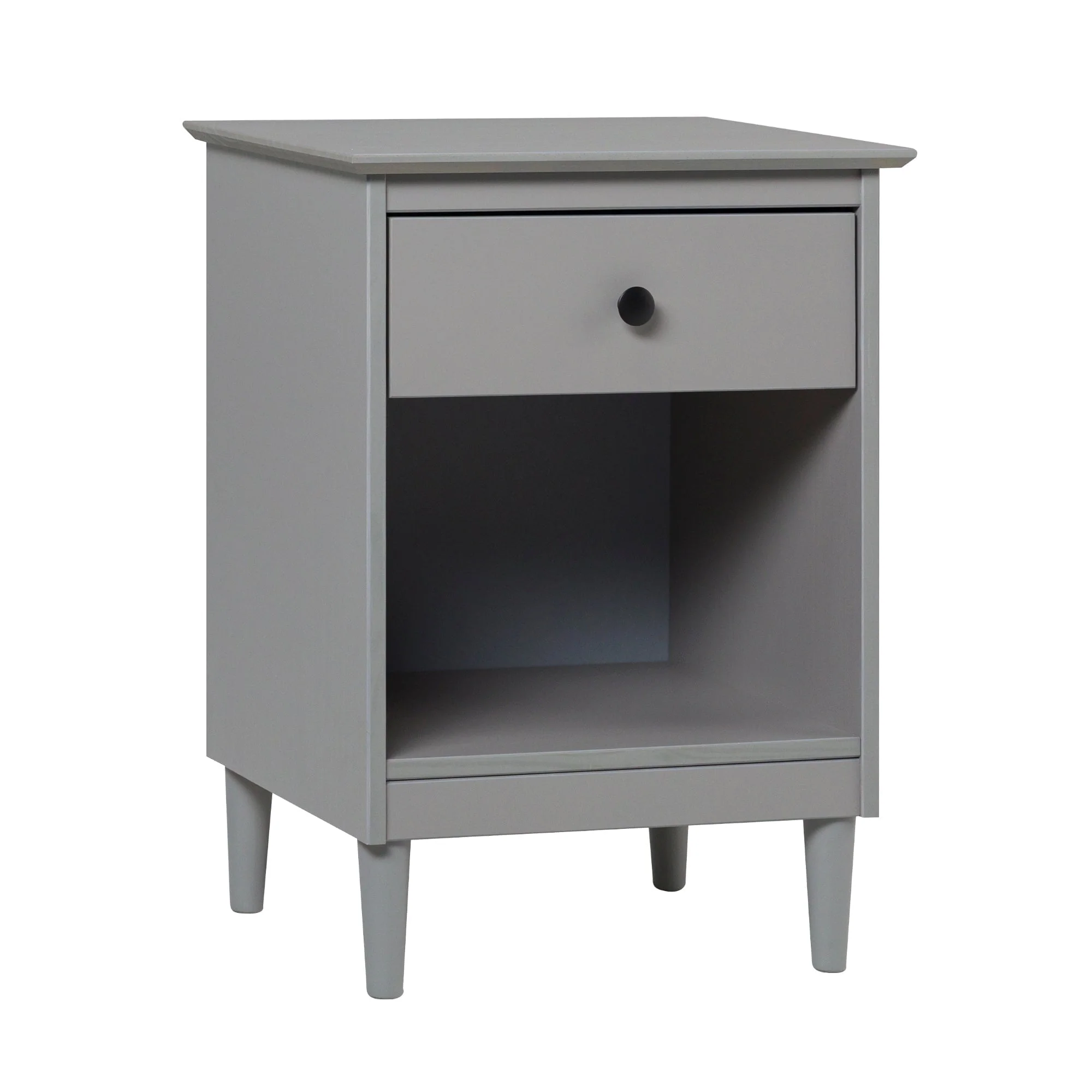 Spencer Solid Transitional Wood Nightstand - Image 12