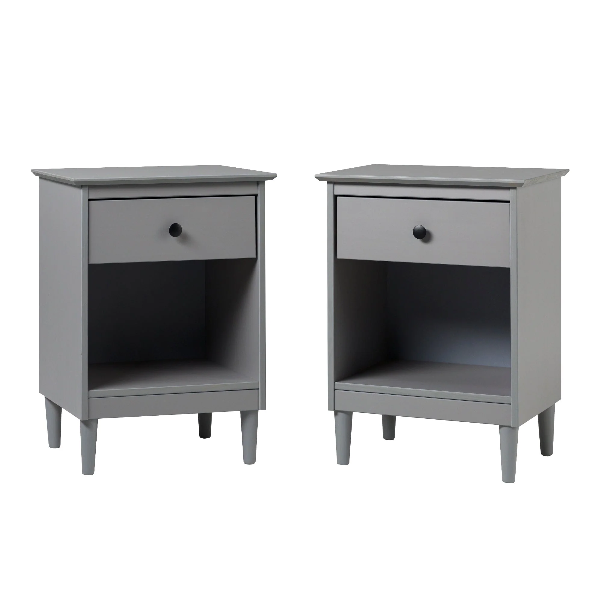 Spencer Solid Transitional Wood Nightstand - Image 30