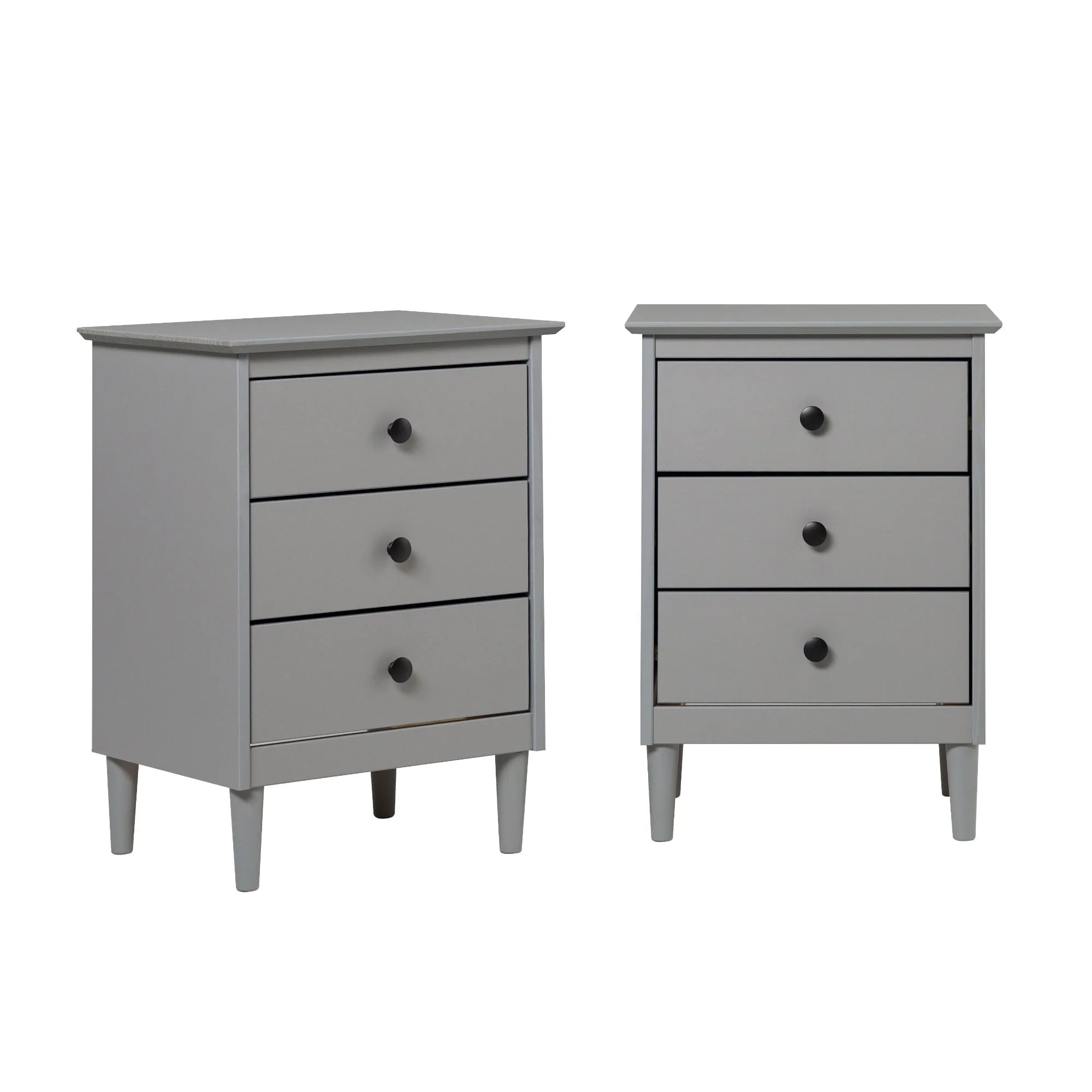 Spencer Solid Transitional Wood Nightstand - Image 38