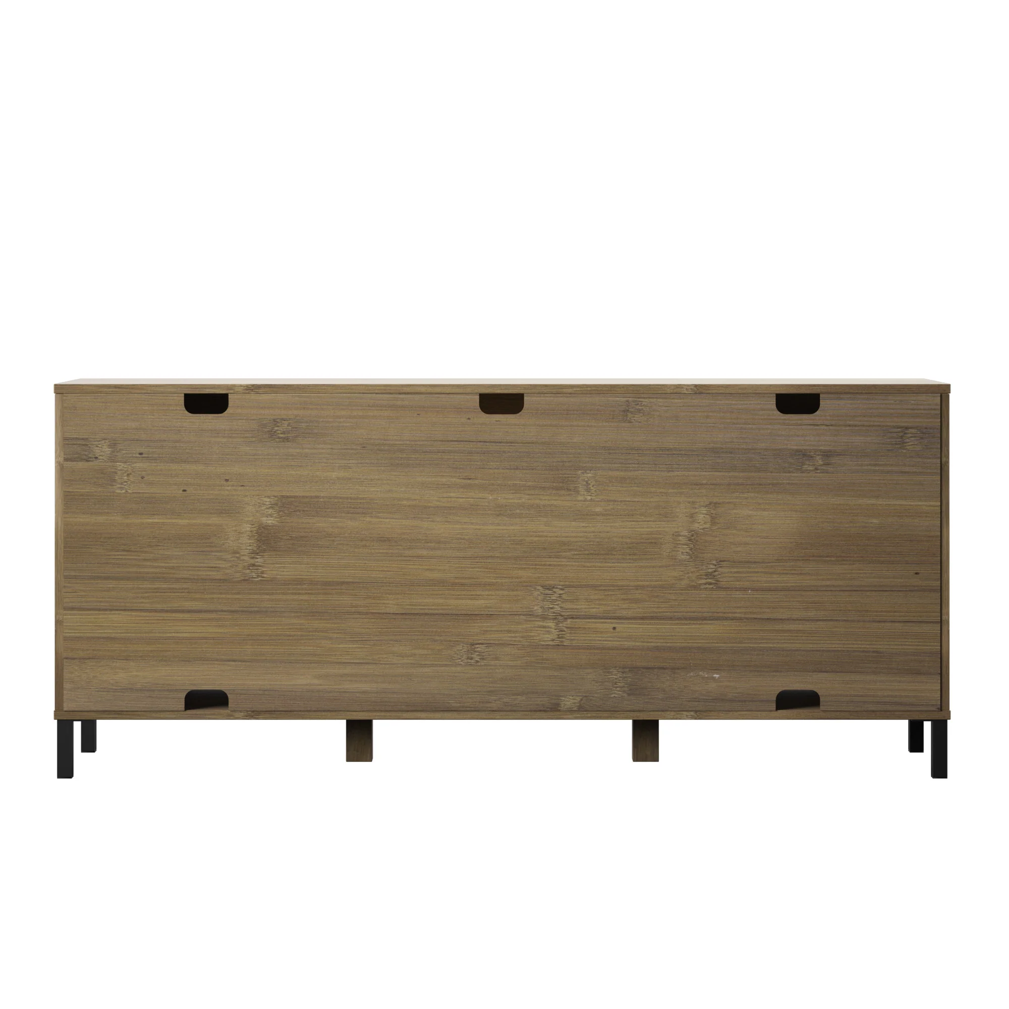 Wood Pattern Design 59' TV Stand Media Console - Image 10