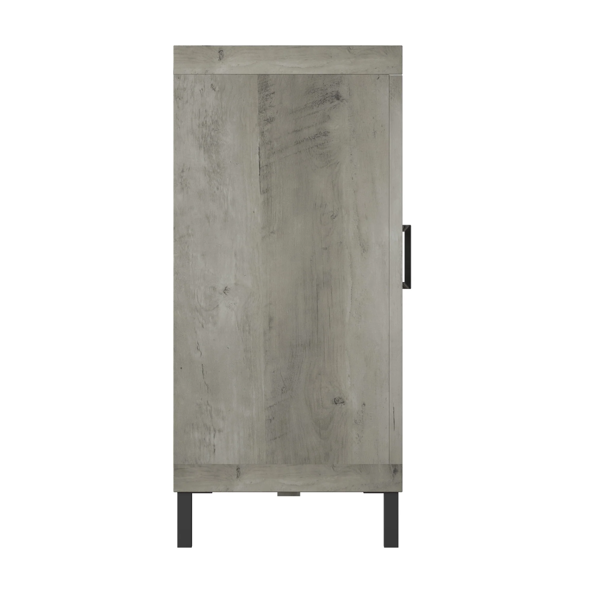 Mirrored Cabinet Door with 23" Electric Fireplace TV Stand Media Console - Image 9