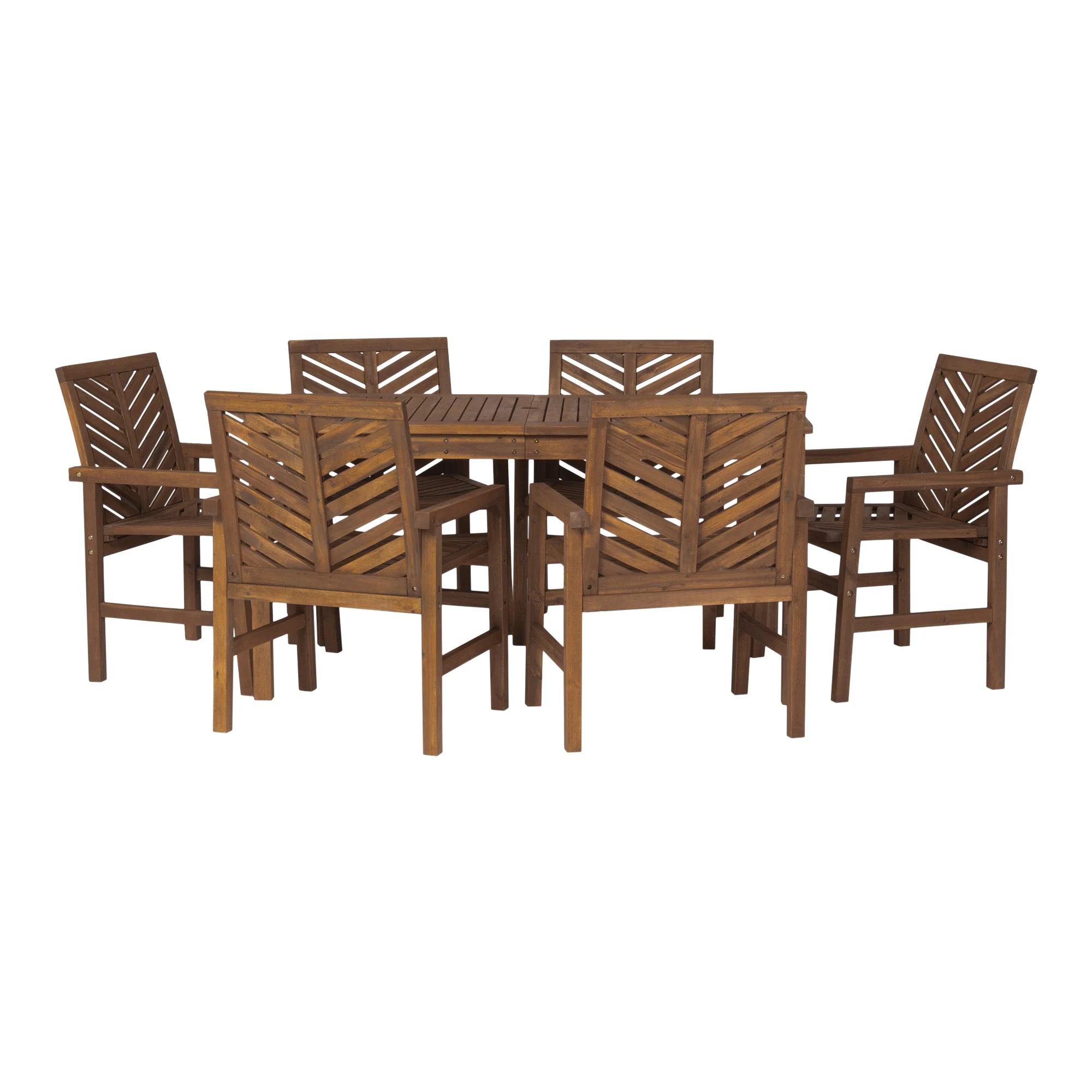 Vincent 7-Piece Outdoor Patio Dining Set - Image 6