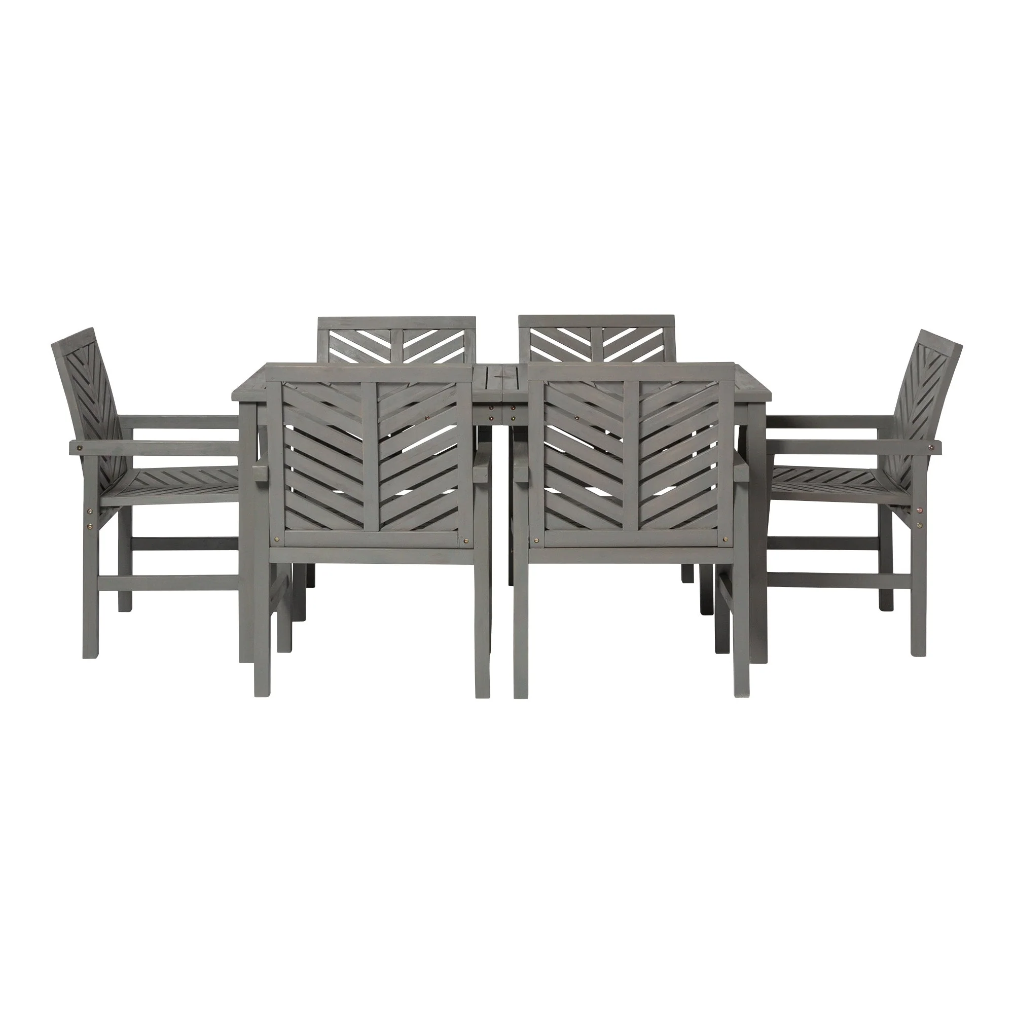Vincent 7-Piece Outdoor Patio Dining Set - Image 9