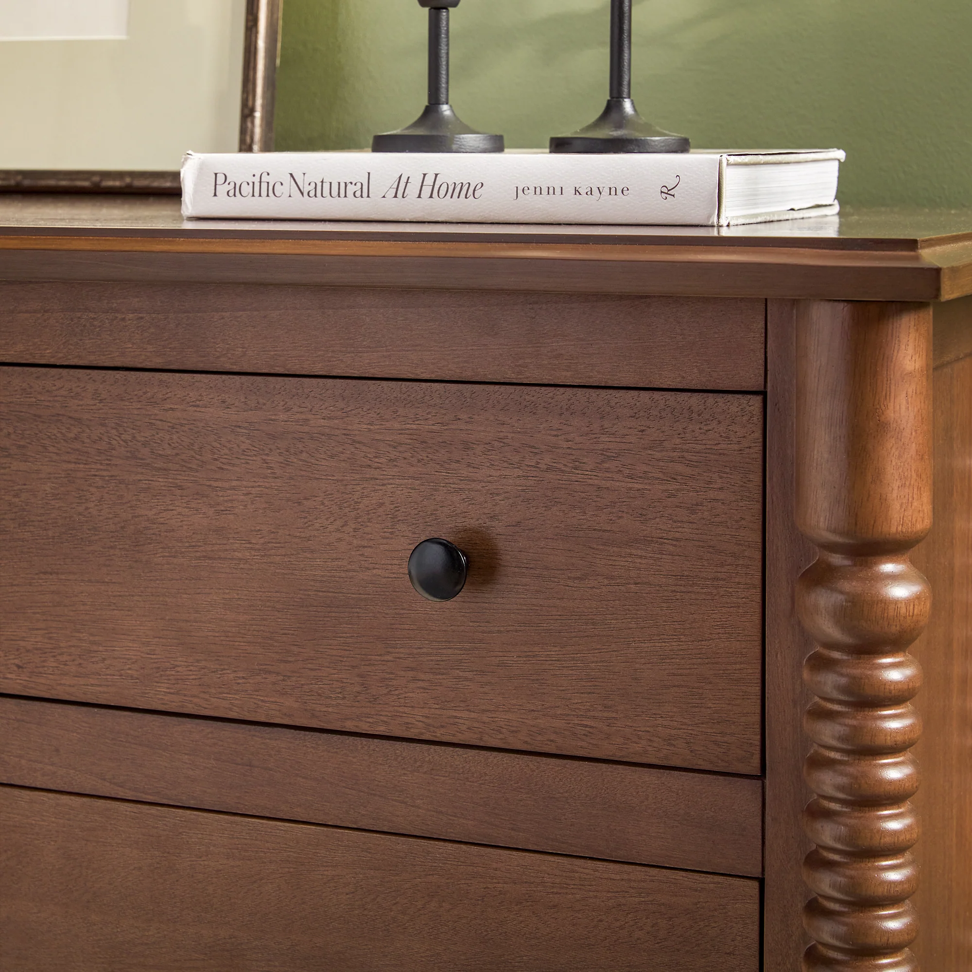 Traditional Vivienne 6-Drawer Easy Assembly Solid Wood Dresser - Image 16