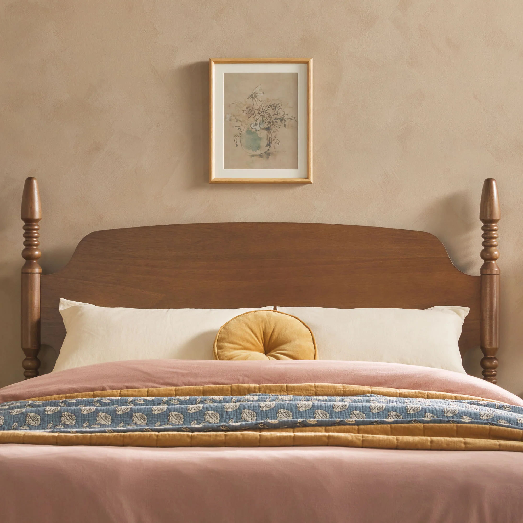 Traditional Vivienne Easy Assembly Solid Wood Bed - Image 18