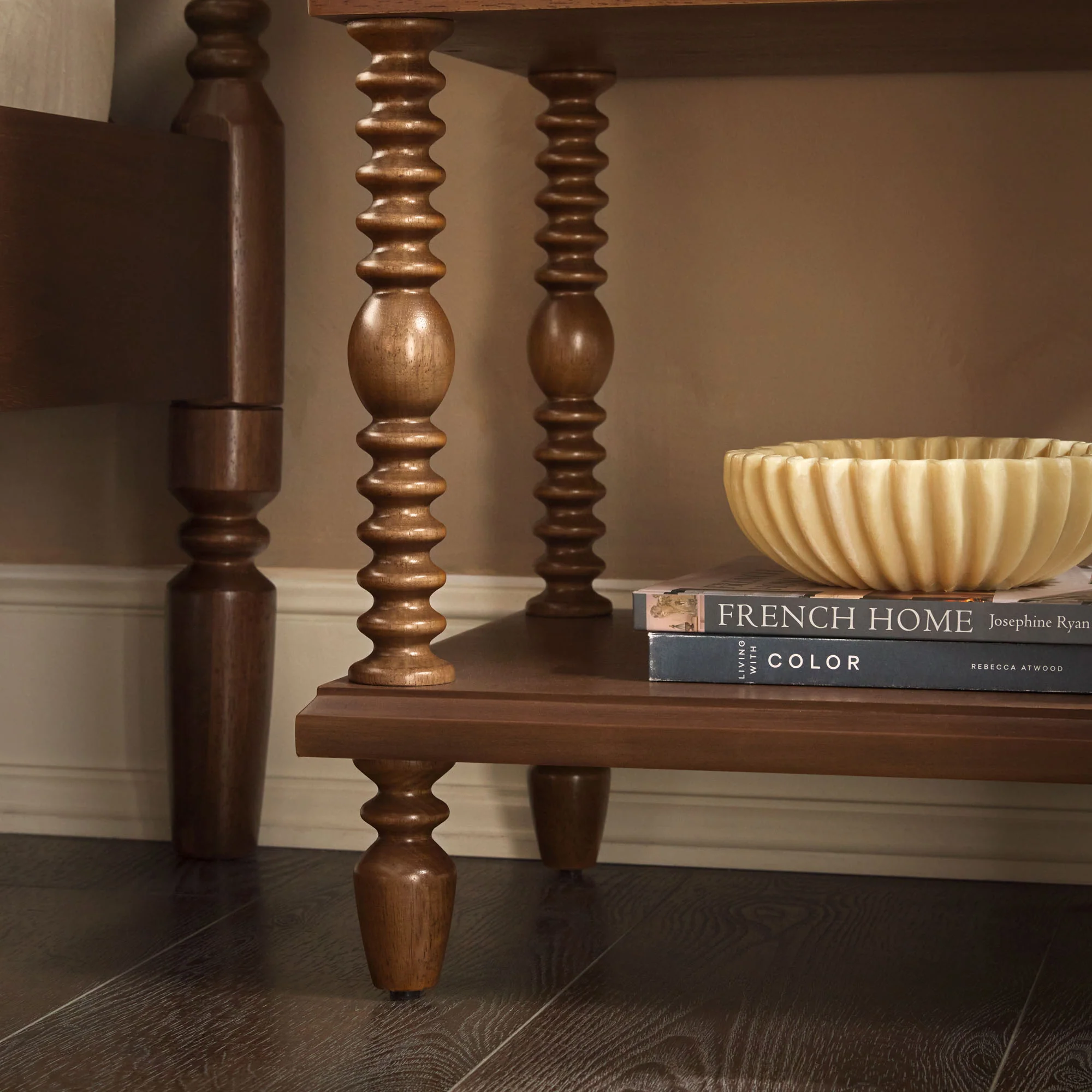 Traditional Vivienne Easy Assembly Solid Wood Nightstand - Image 26