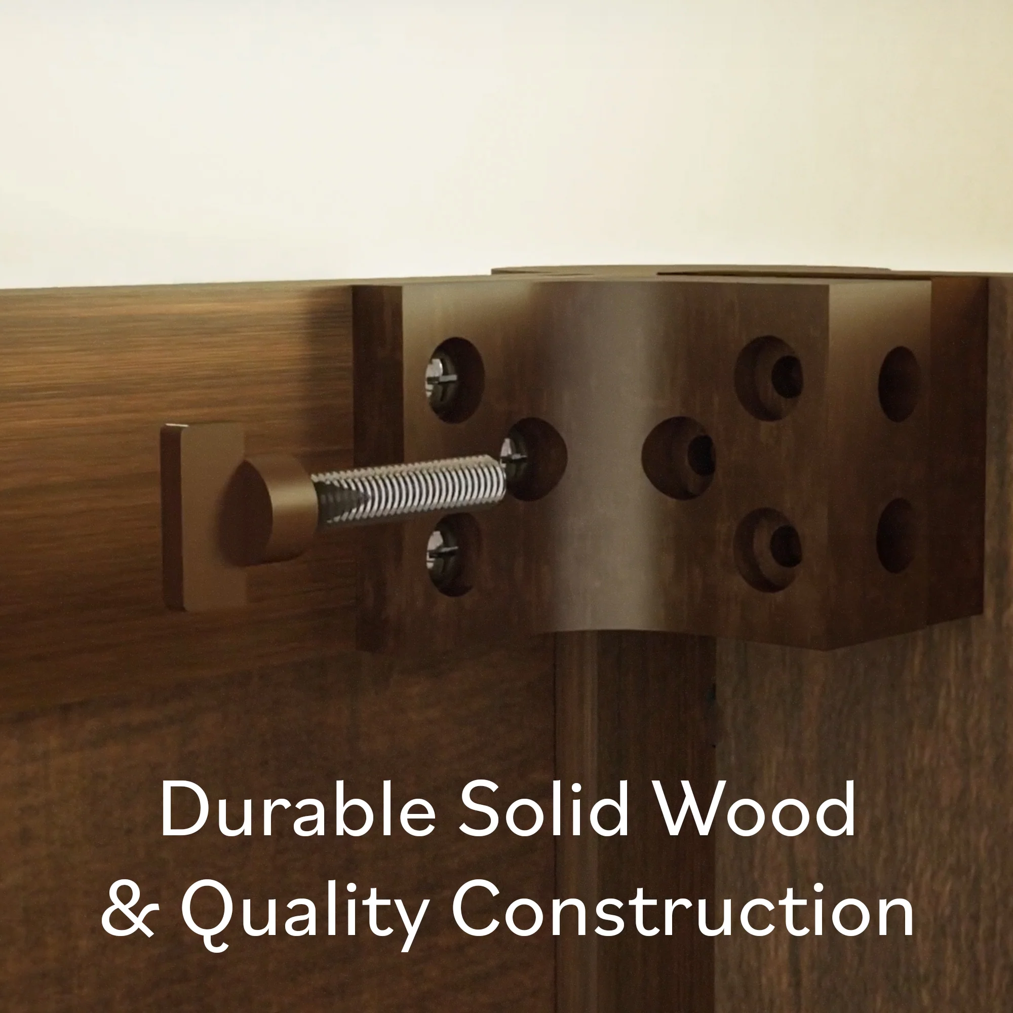 Traditional Vivienne 6-Drawer Easy Assembly Solid Wood Dresser - Image 11